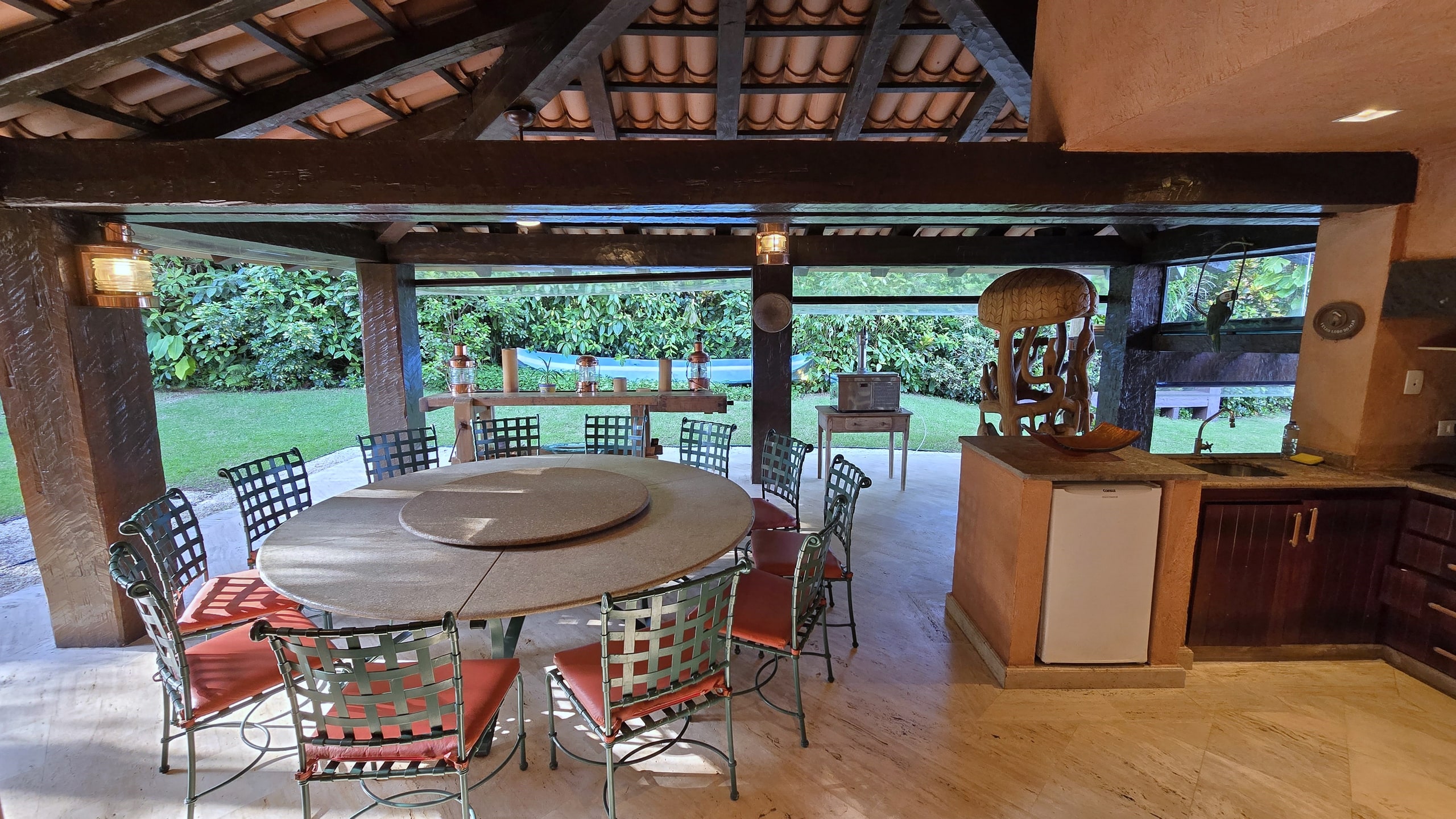 Casa Pé na Areia Aluguel Condominio Iporanga Guarujá
