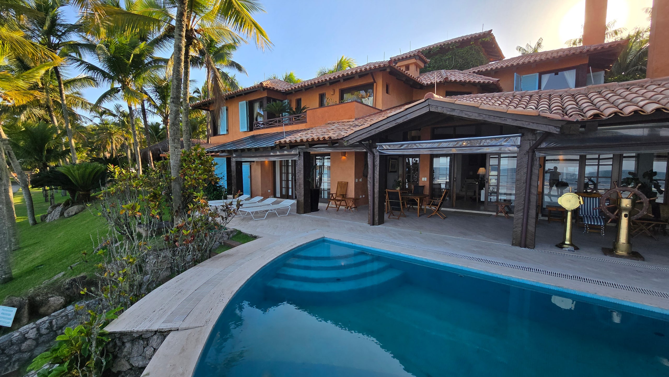 Casa Pé na Areia Aluguel Condominio Iporanga Guarujá