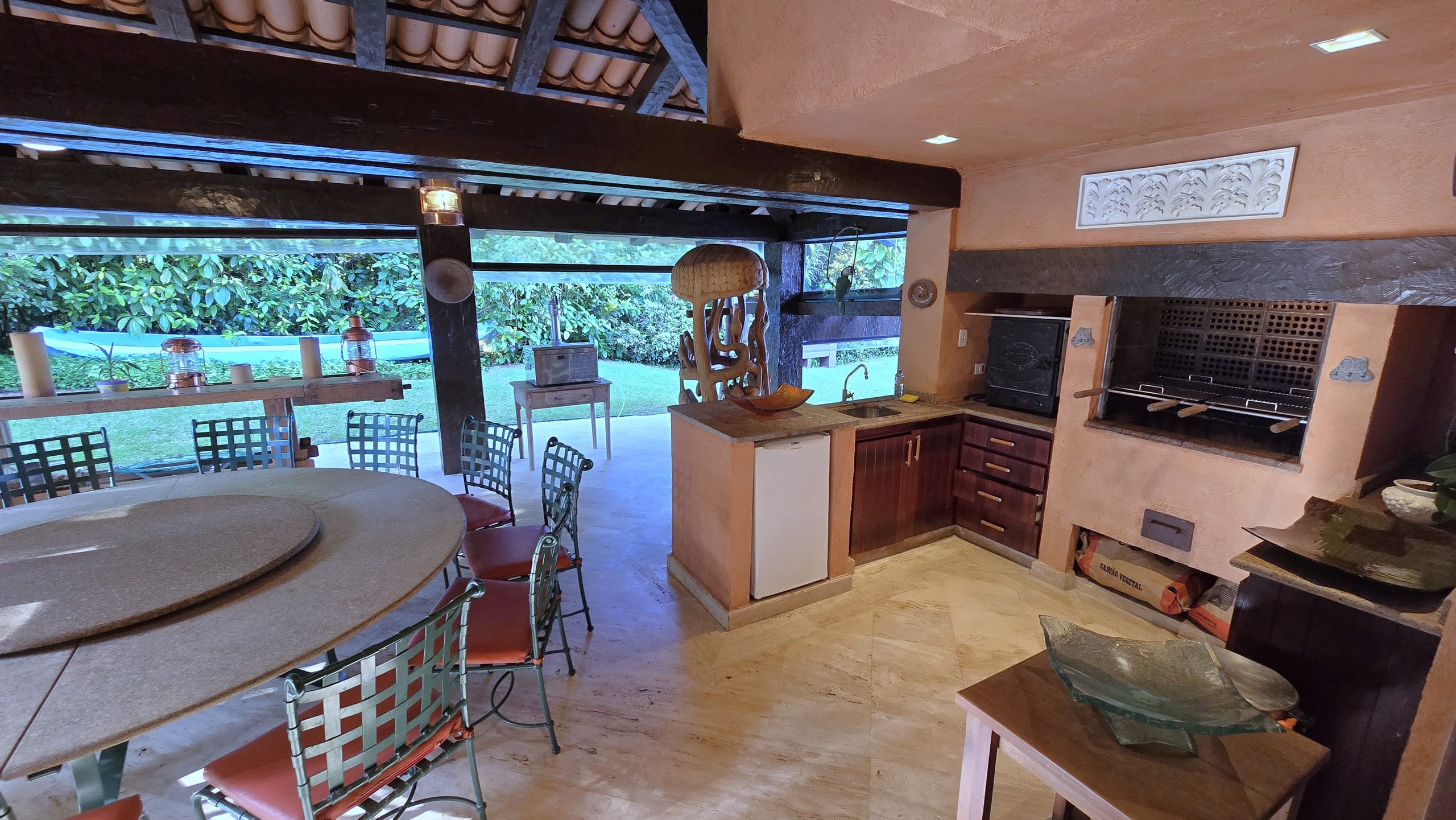 Casa Pé na Areia Aluguel Condominio Iporanga Guarujá