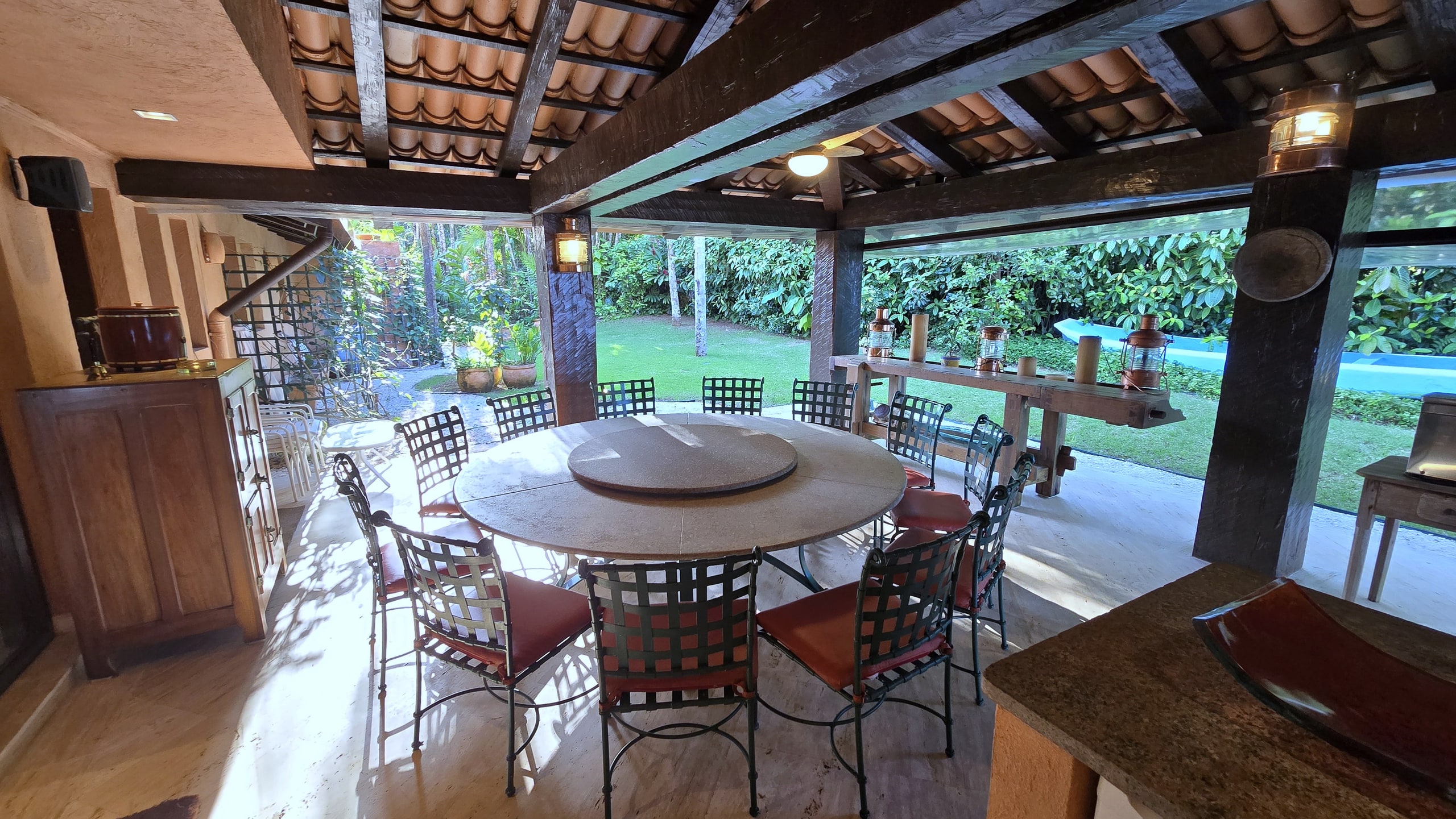 Casa Pé na Areia Aluguel Condominio Iporanga Guarujá