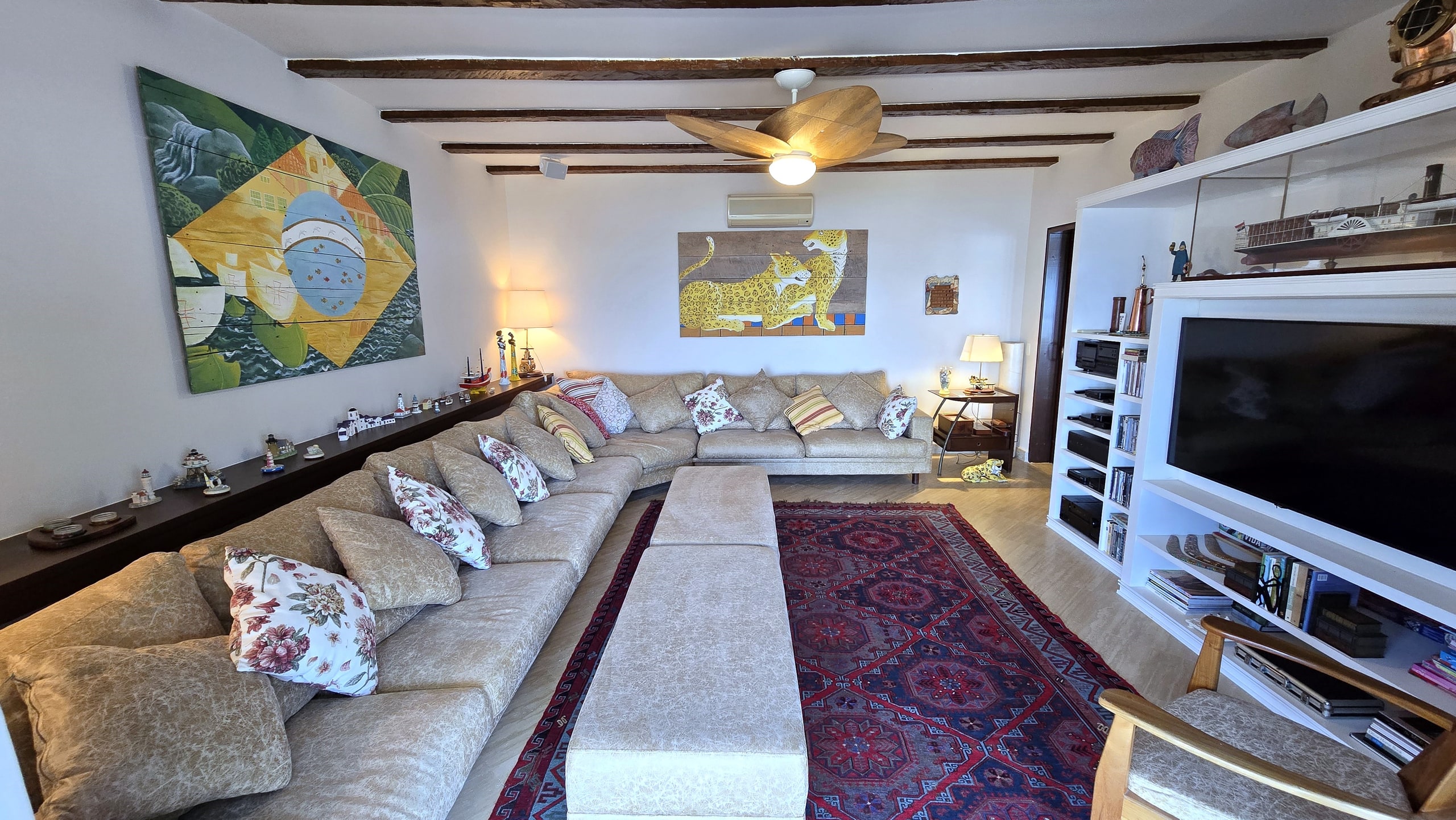 Casa Pé na Areia Aluguel Condominio Iporanga Guarujá