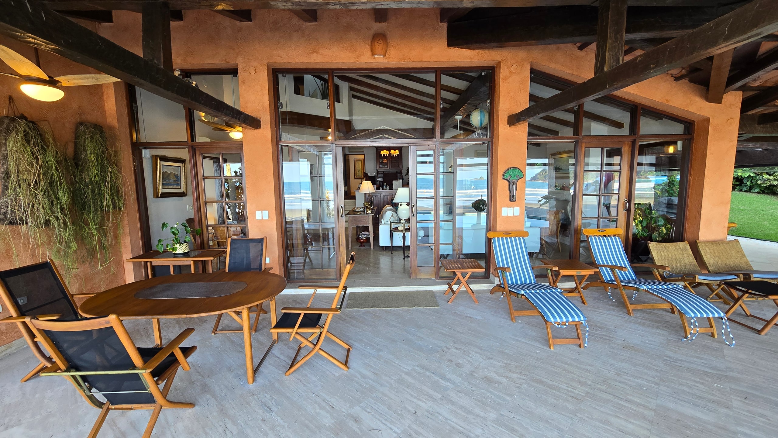 Casa Pé na Areia Aluguel Condominio Iporanga Guarujá