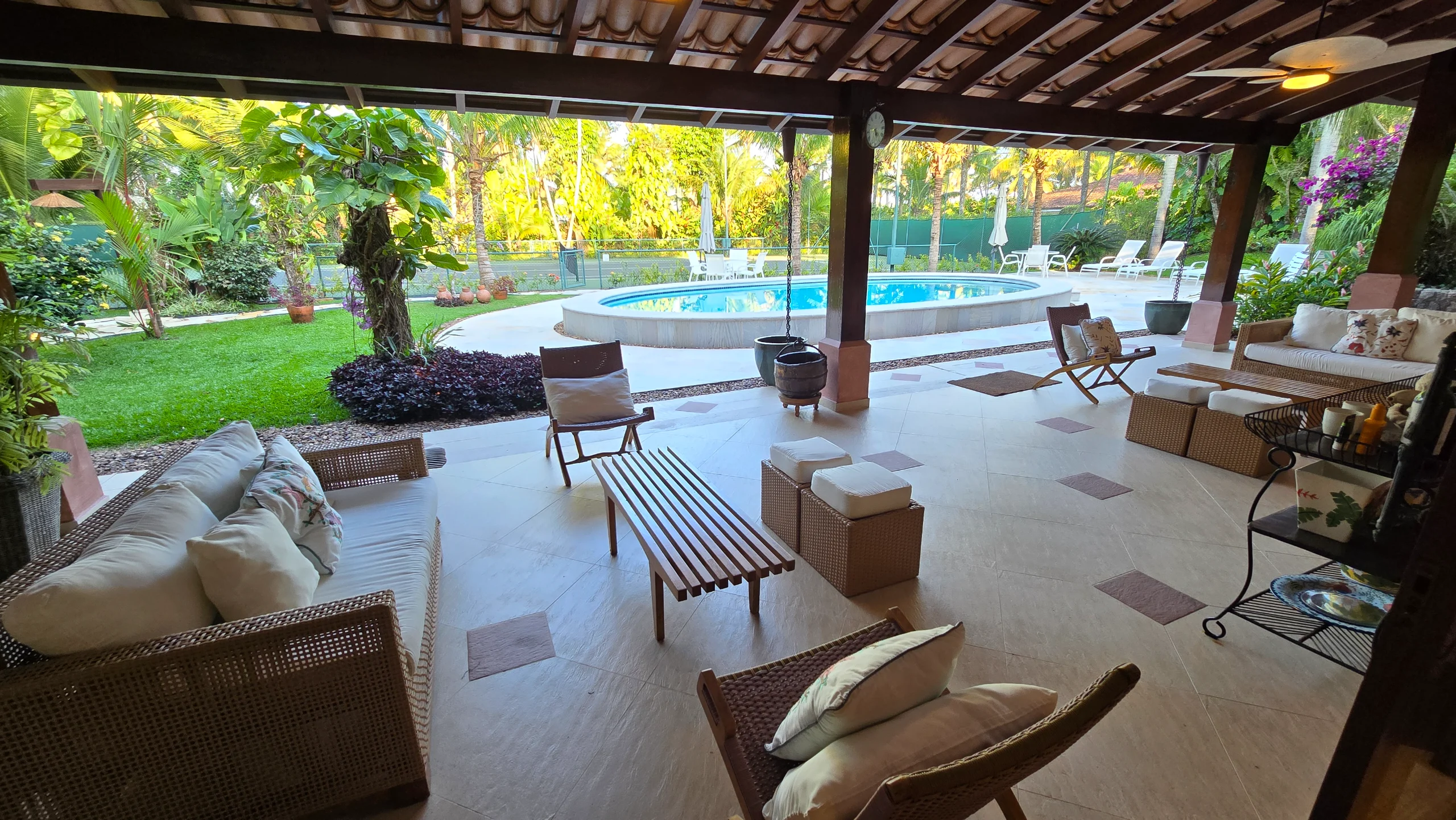 Locação Casa Praia de Iporanga Mar Areia Condominio Iporanga Guarujá