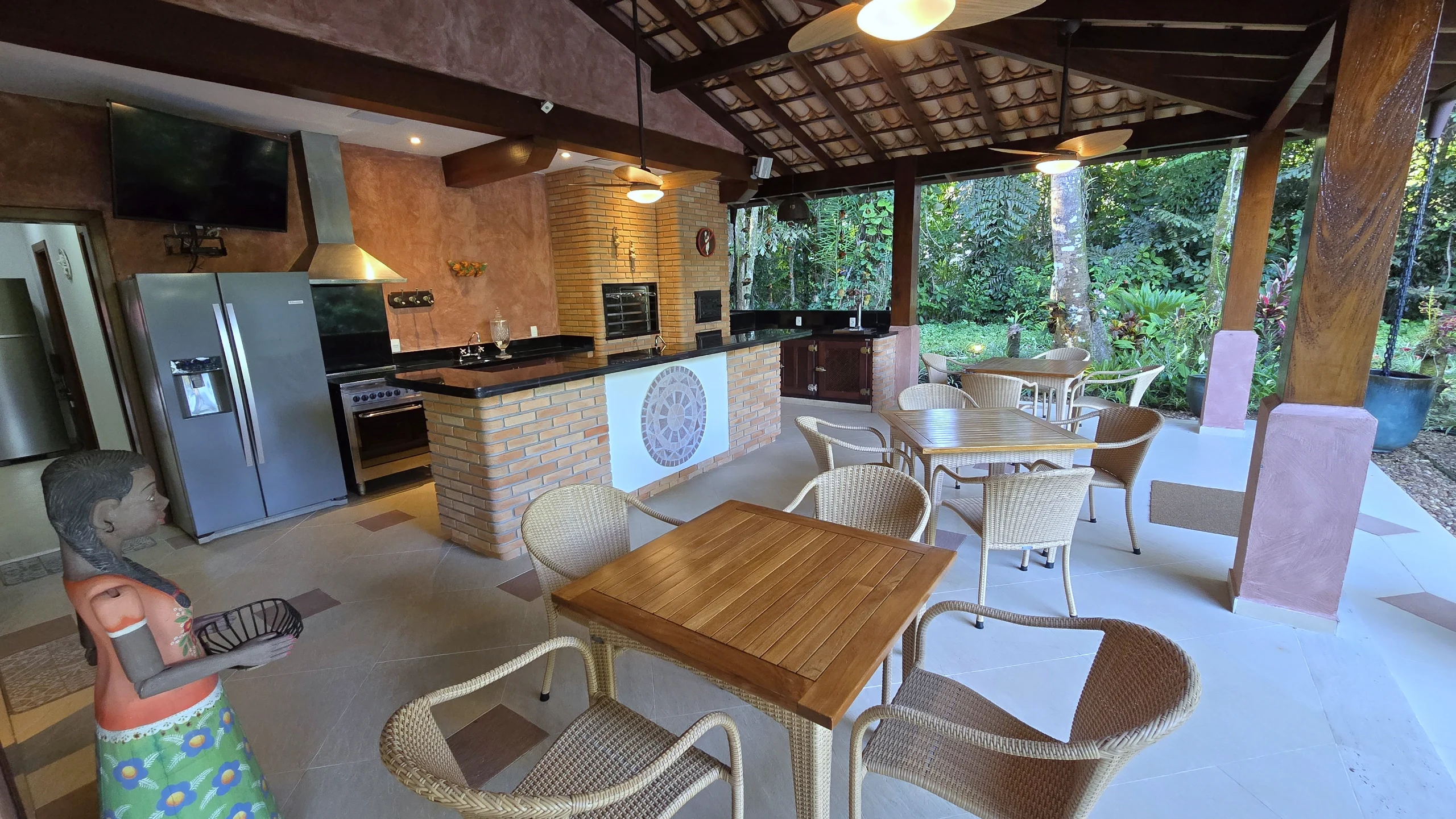 Locação Casa Praia de Iporanga Mar Areia Condominio Iporanga Guarujá