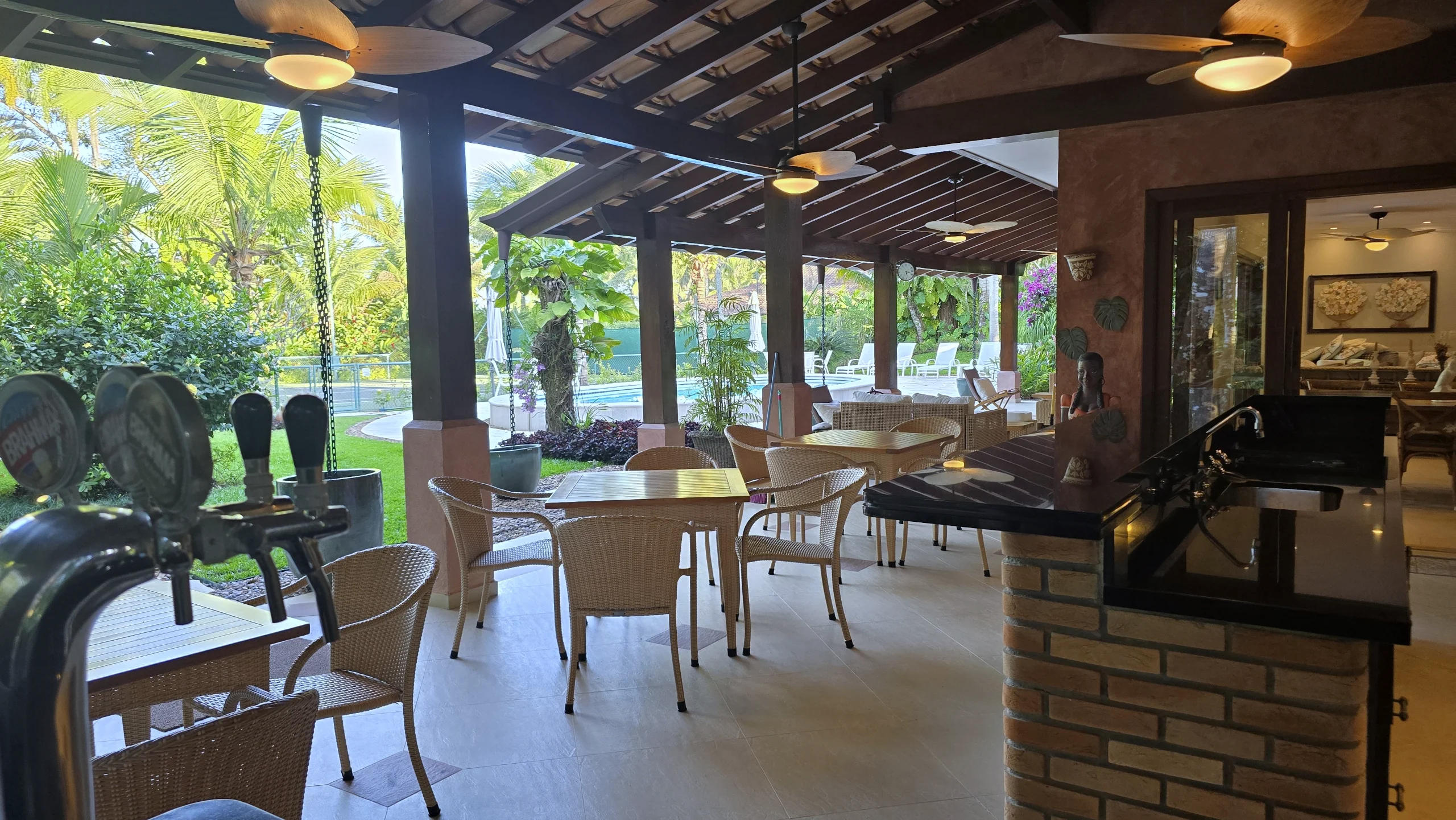 Locação Casa Praia de Iporanga Mar Areia Condominio Iporanga Guarujá