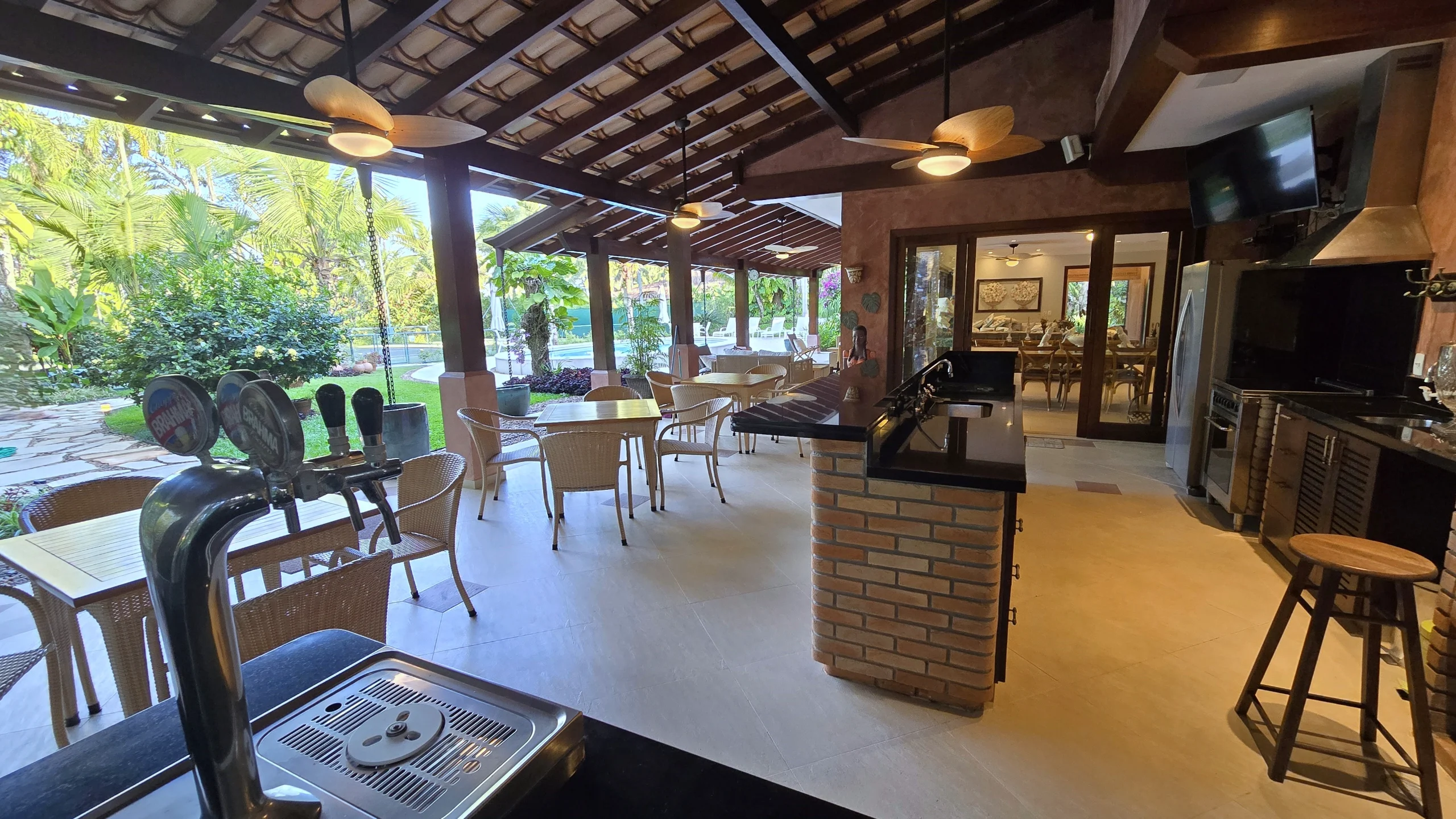 Locação Casa Praia de Iporanga Mar Areia Condominio Iporanga Guarujá