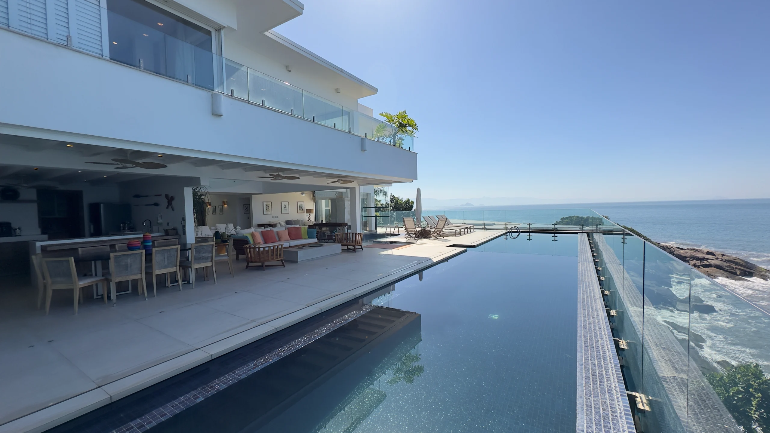 Casa Vista Mar Praia de Iporanga Guarujá