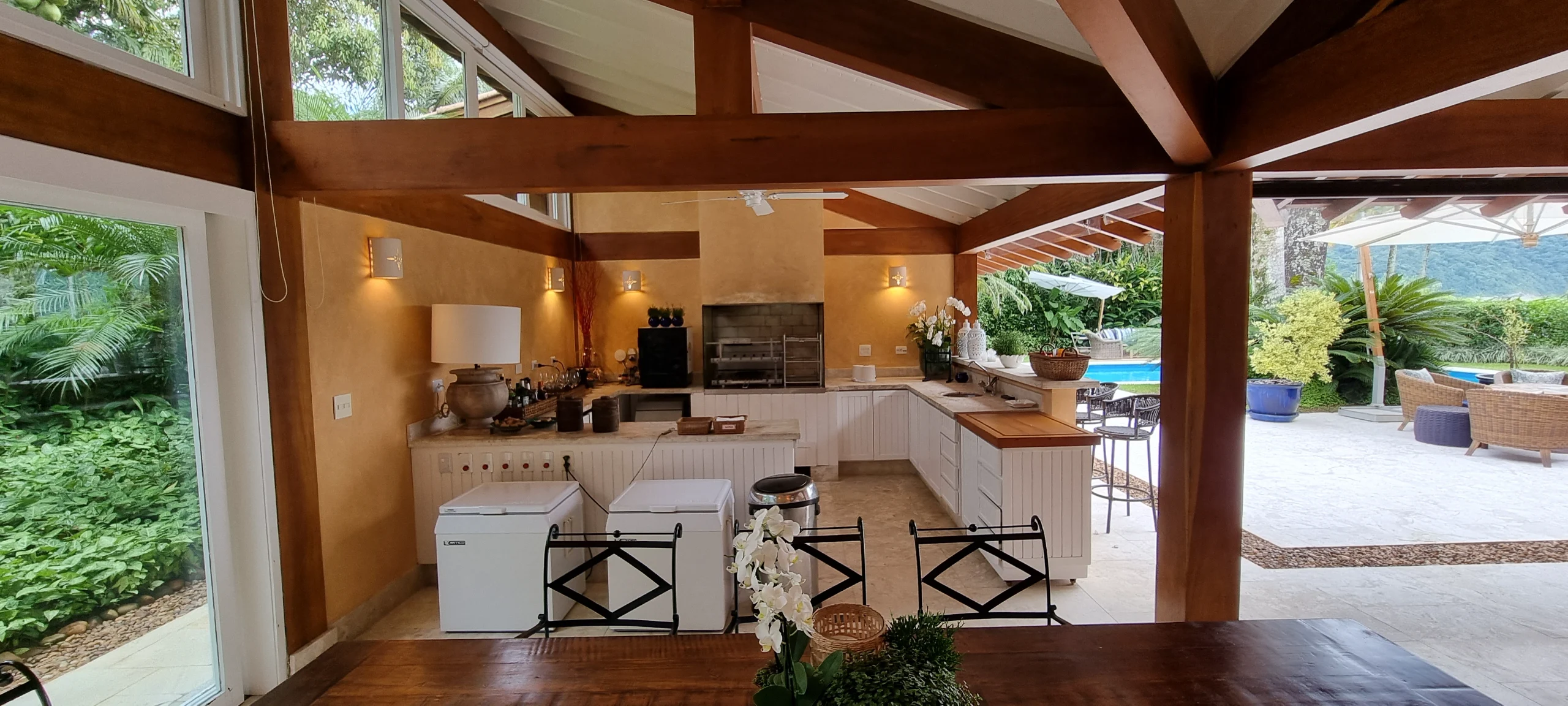 Aluguel Condominio Iporanga, Casa Praia de Iporanga Reveillon no Guarujaá