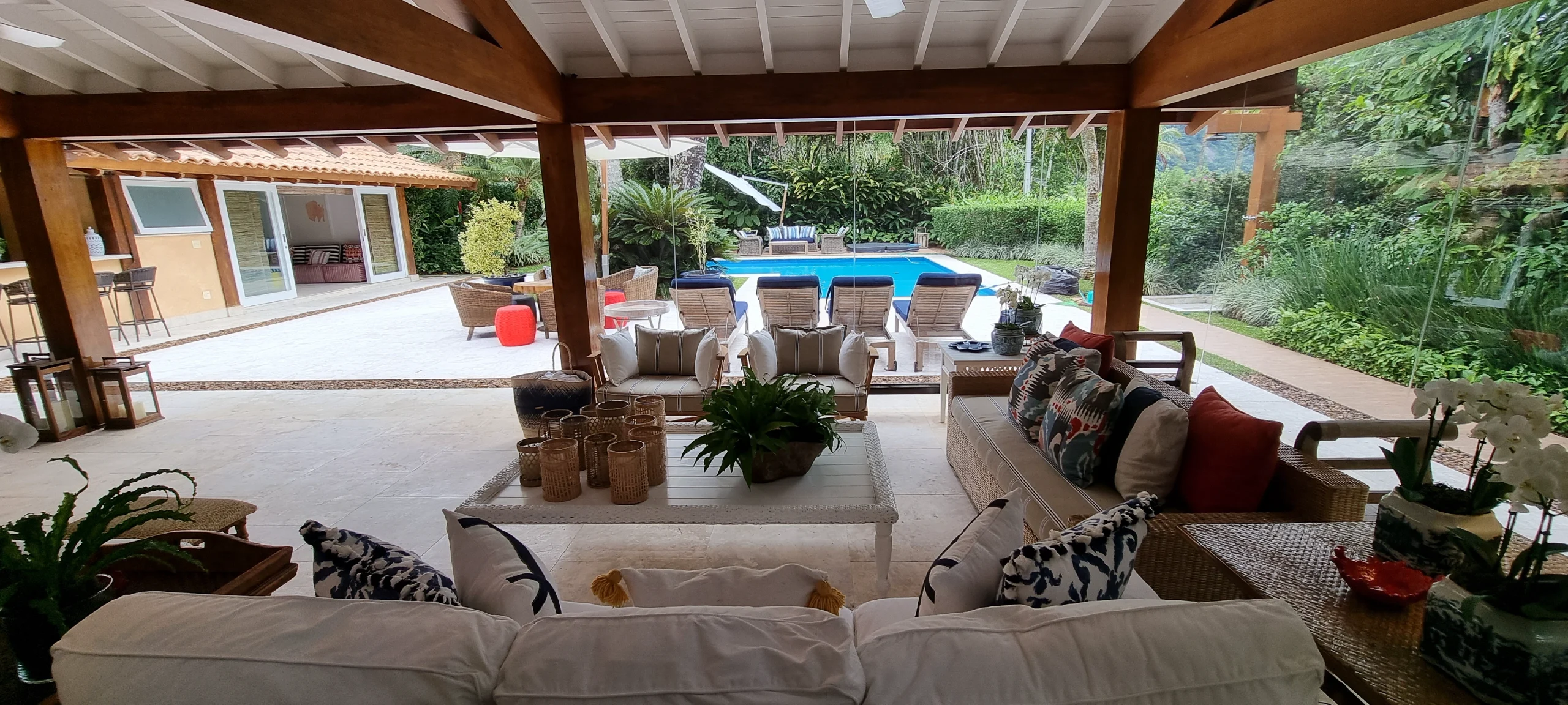 Aluguel Condominio Iporanga, Casa Praia de Iporanga Reveillon no Guarujaá