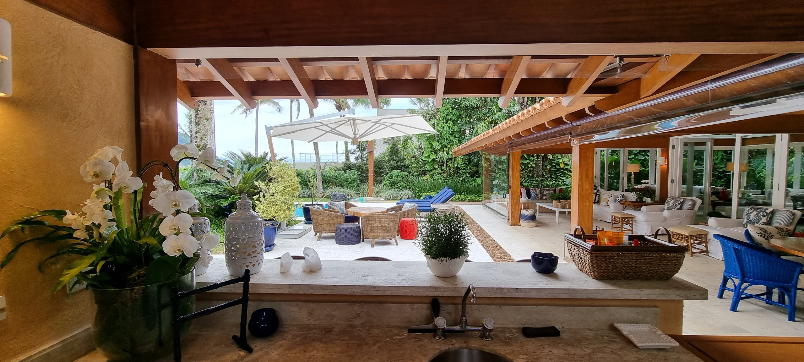 Aluguel Condominio Iporanga, Casa Praia de Iporanga Reveillon no Guarujaá