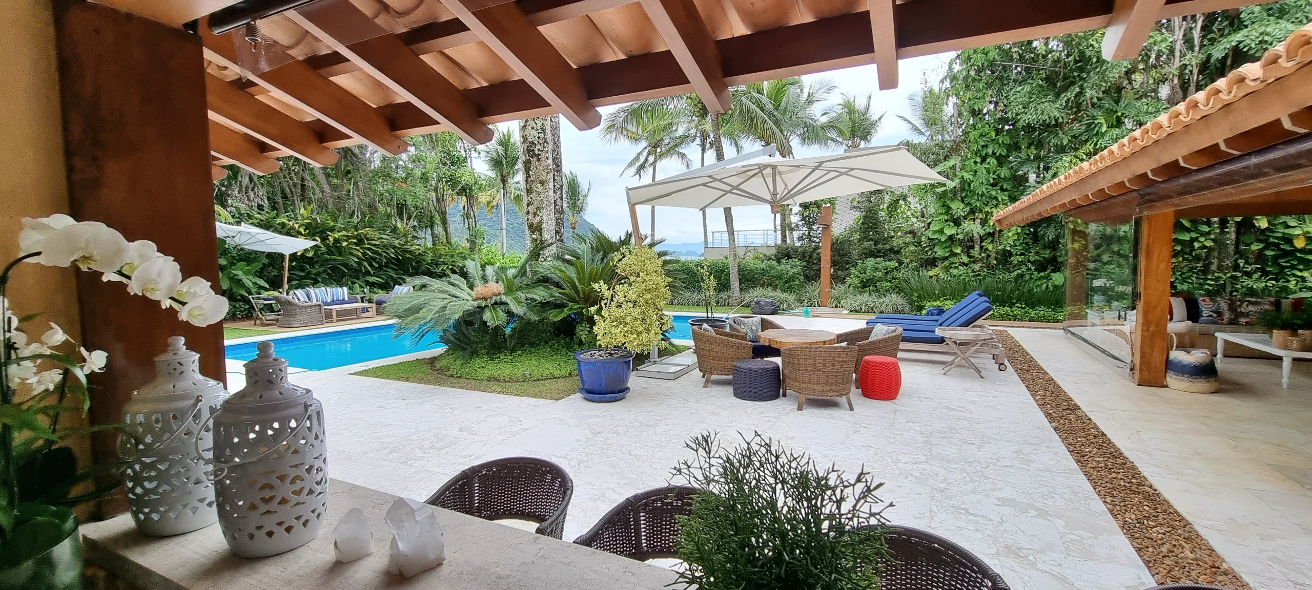 Aluguel Condominio Iporanga, Casa Praia de Iporanga Reveillon no Guarujaá