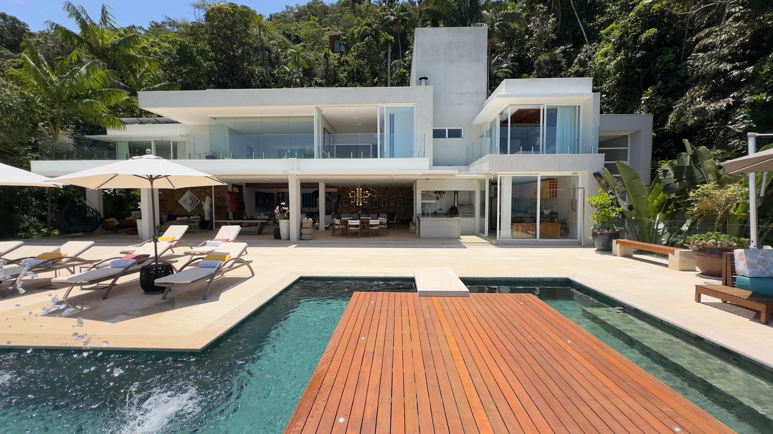 Casa com Vista para o mar Aluguel no Condominio Taguaiba Guaruja
