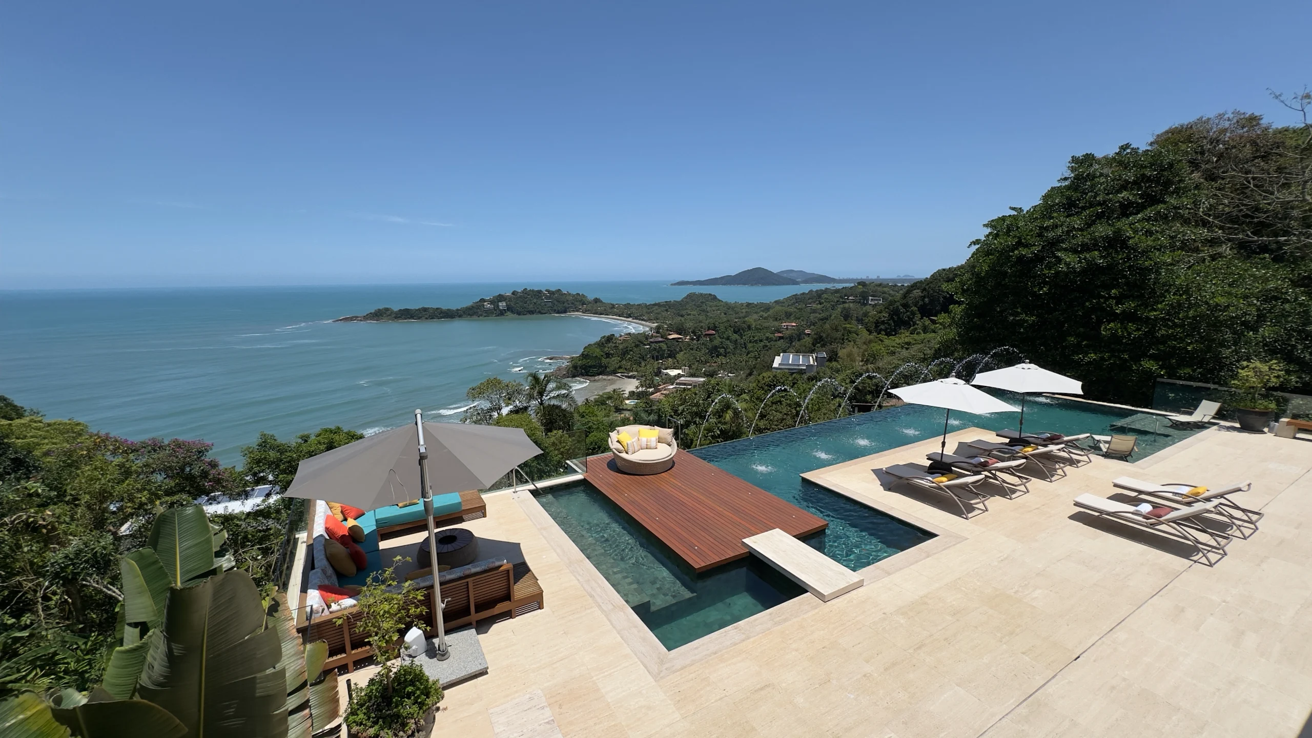 Casa com Vista para o mar Aluguel no Condominio Taguaiba Guaruja