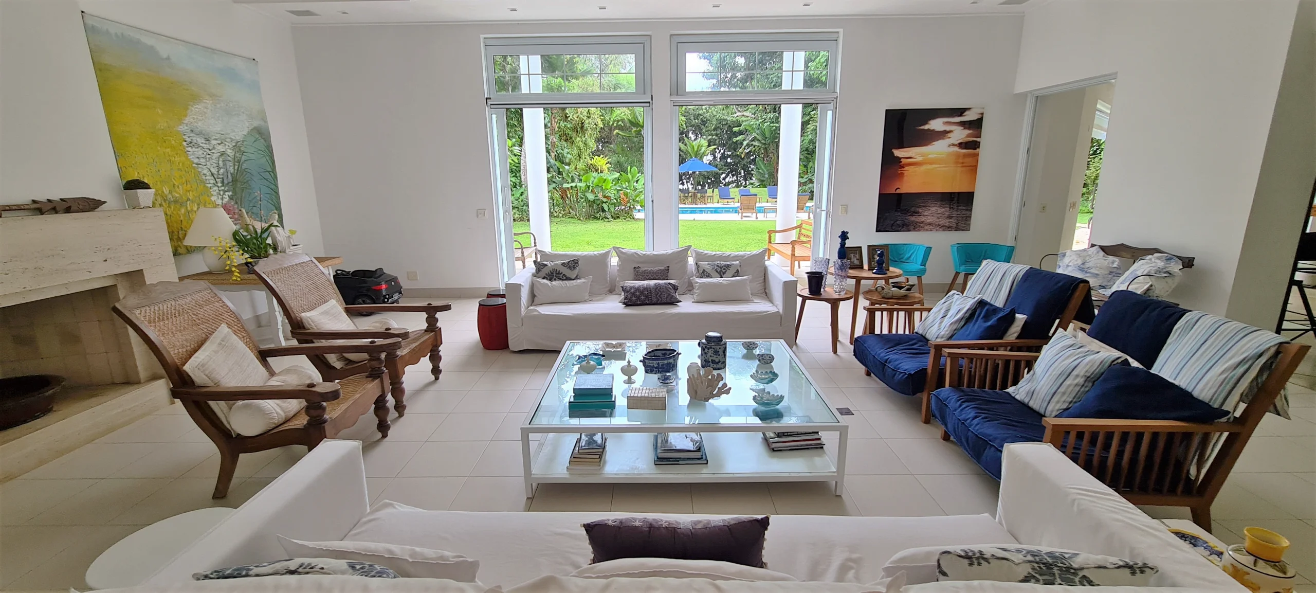 Casa Frente Mar na Praia de Iporanga - Guarujá