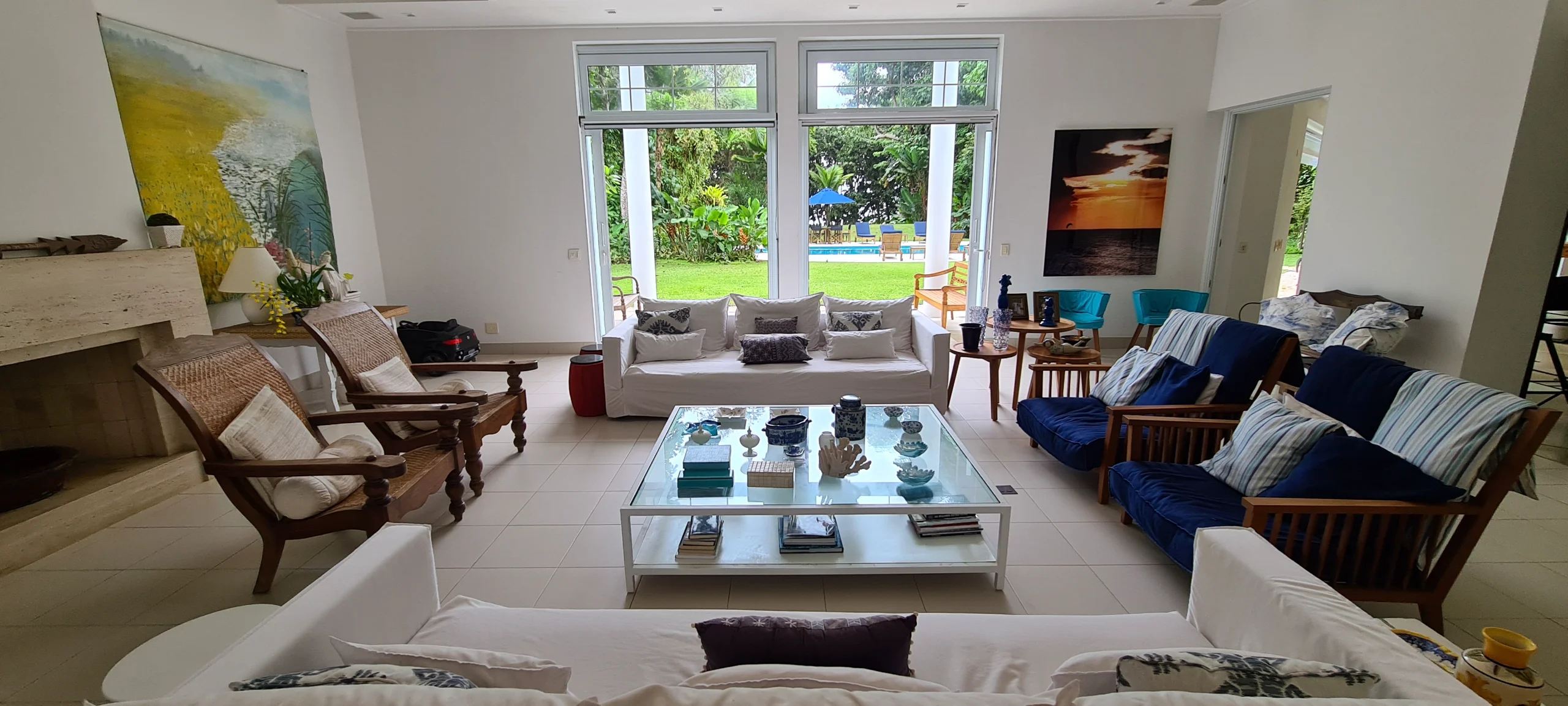 Casa Frente Mar na Praia de Iporanga - Guarujá