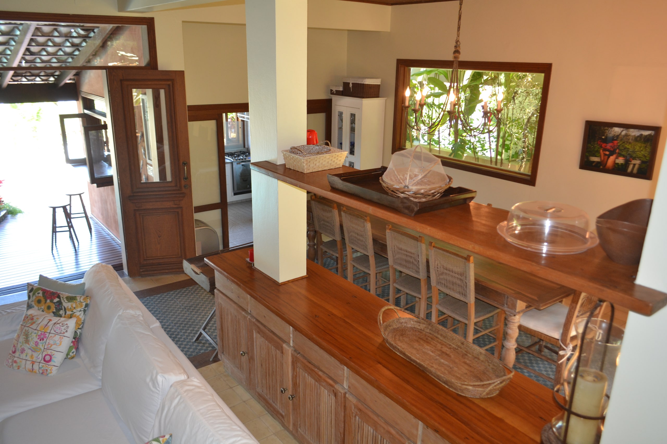 Casa frente para o Mar no Condominio Taguaiba Guaruja