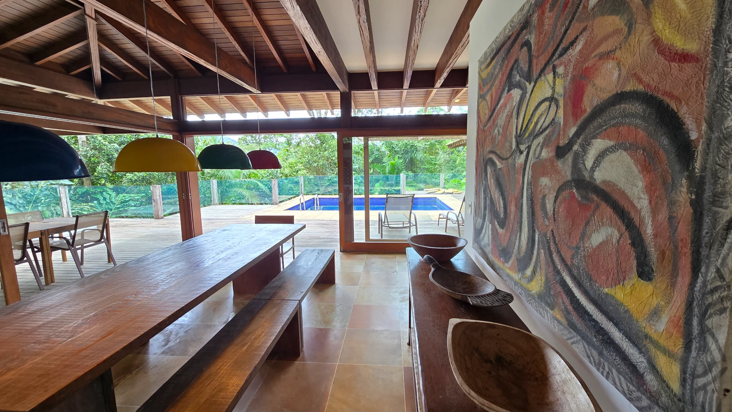 Casa Cercada Pela Mata a Venda no Condominio Iporanga Guaruja Vista Montanha Praia de Iporanga