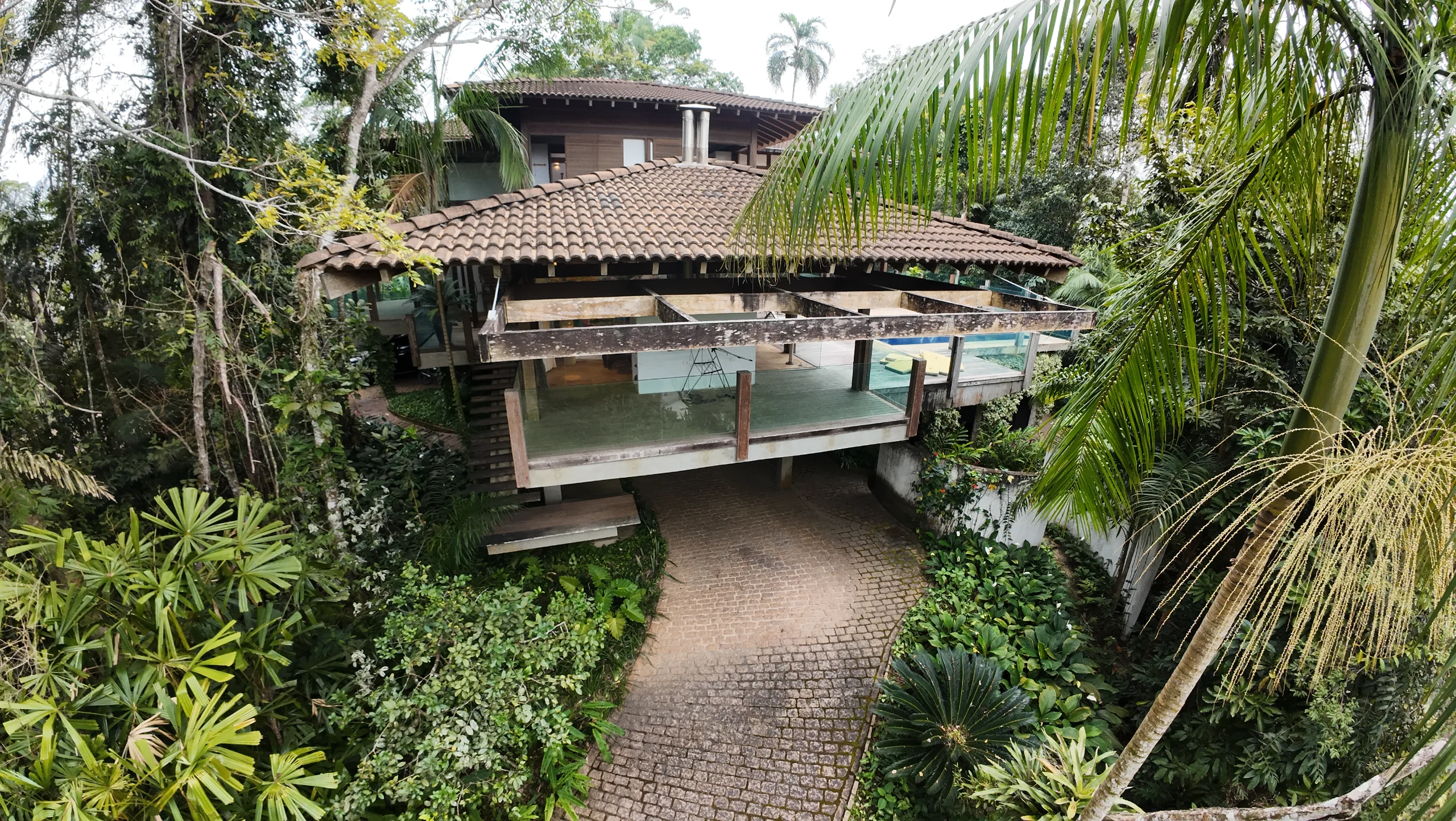Casa Cercada Pela Mata a Venda no Condominio Iporanga Guaruja Vista Montanha Praia de Iporanga