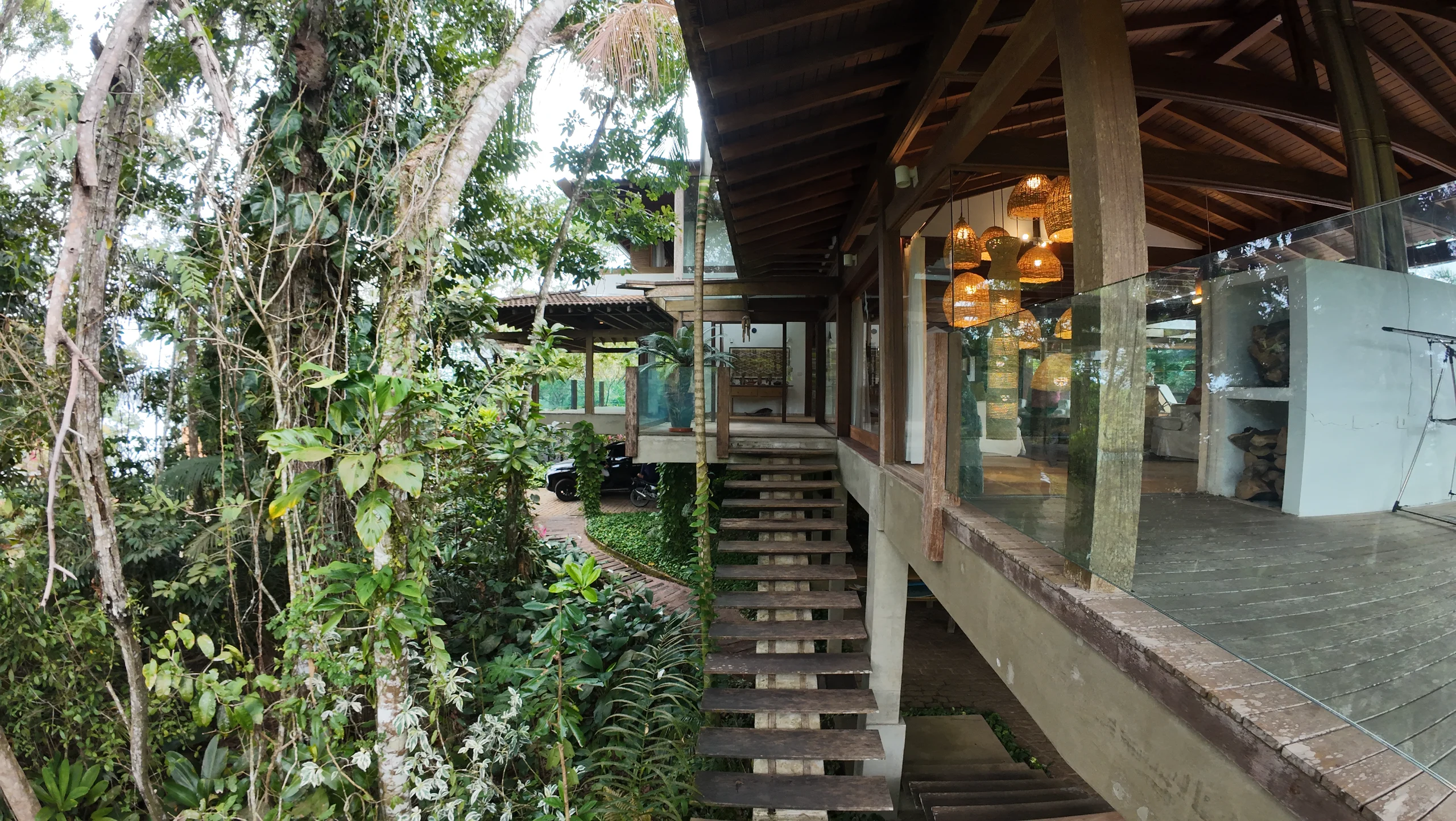 Casa Cercada Pela Mata a Venda no Condominio Iporanga Guaruja Vista Montanha Praia de Iporanga