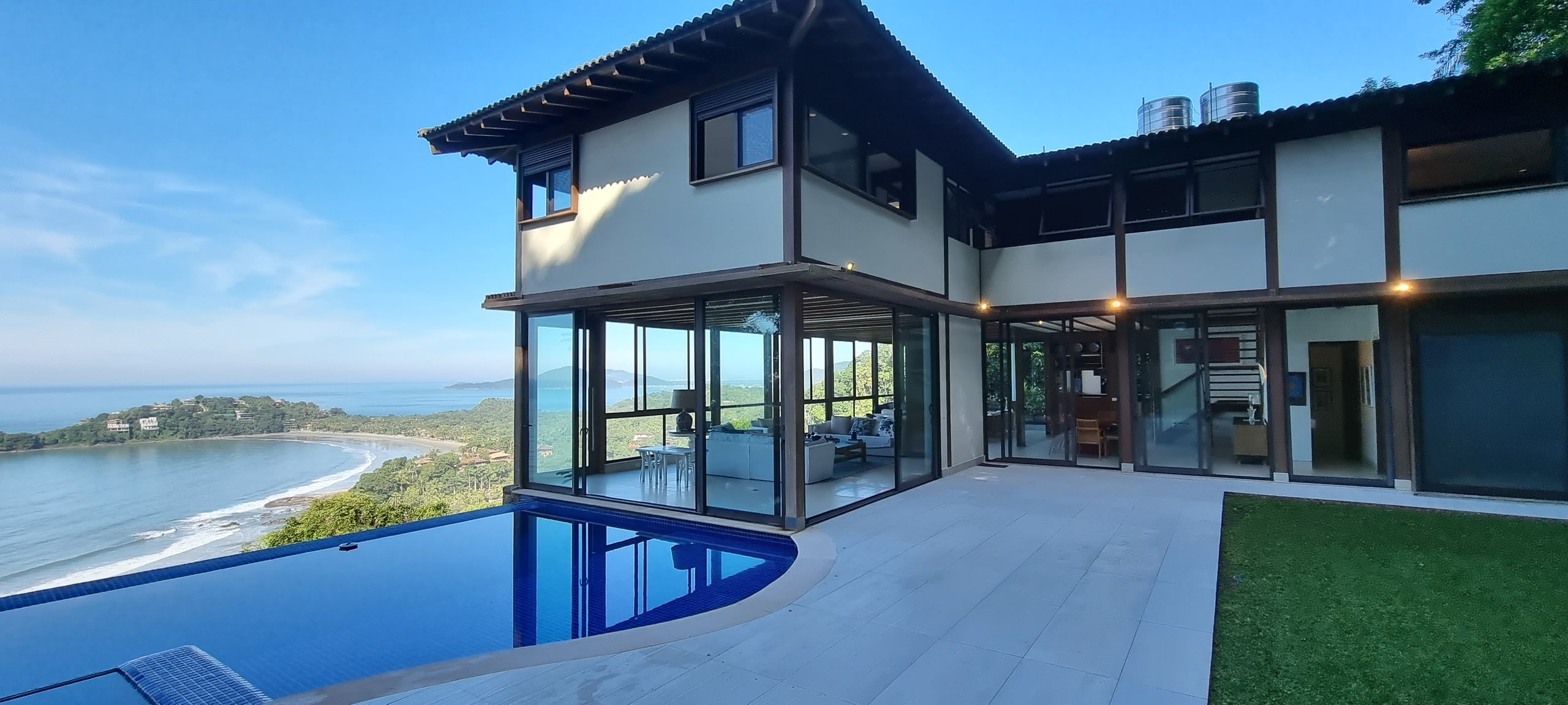 Casa com Vista para o Mar a Venda e Locação no Condominio Taguaiba Guaruja