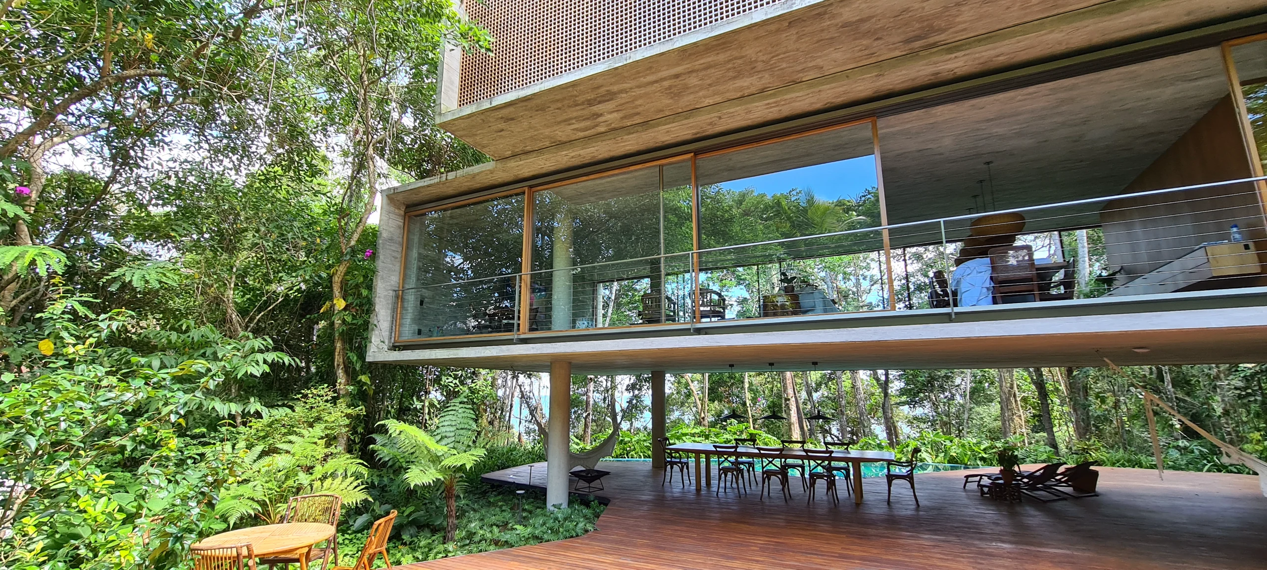Locação Vista mar Condominio Iporanga Guarujá
