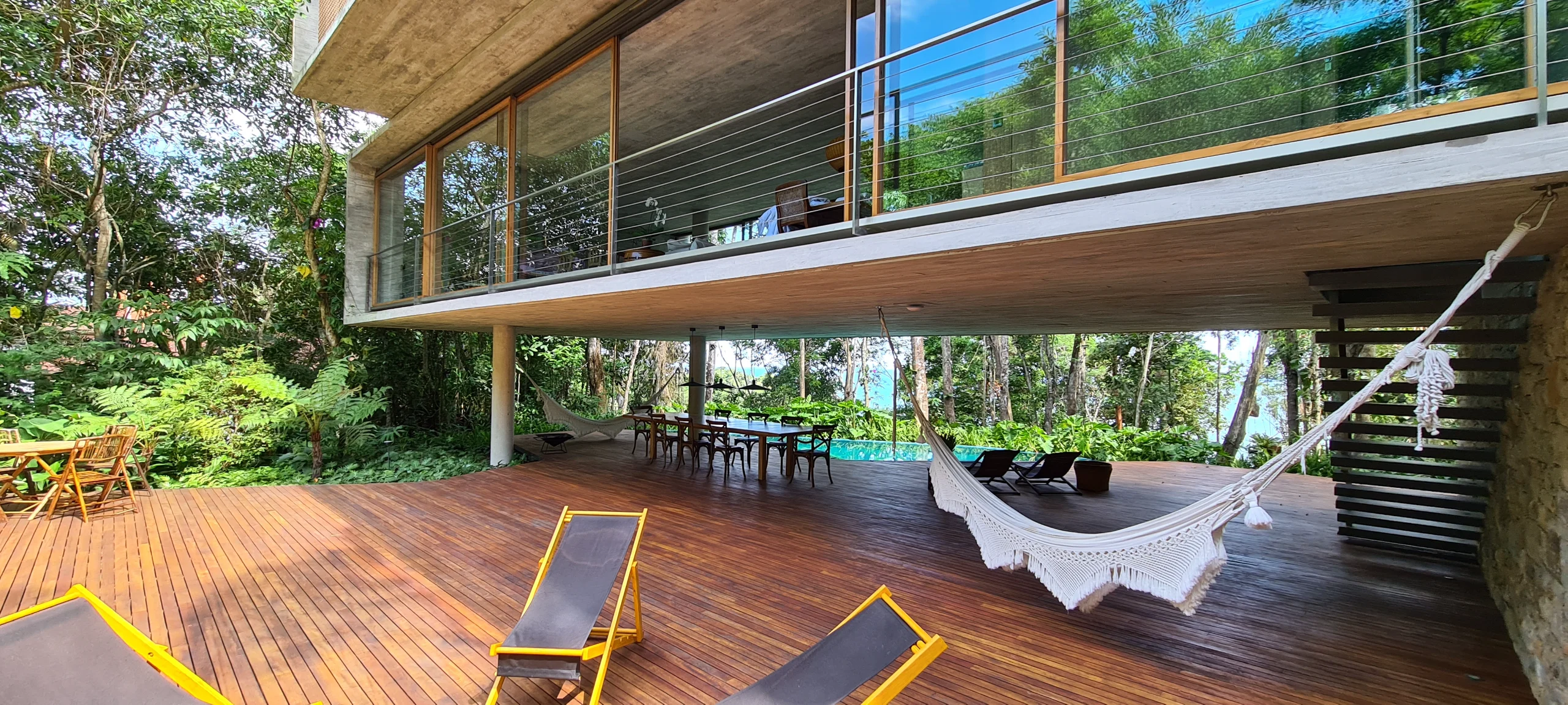 Locação Vista mar Condominio Iporanga Guarujá
