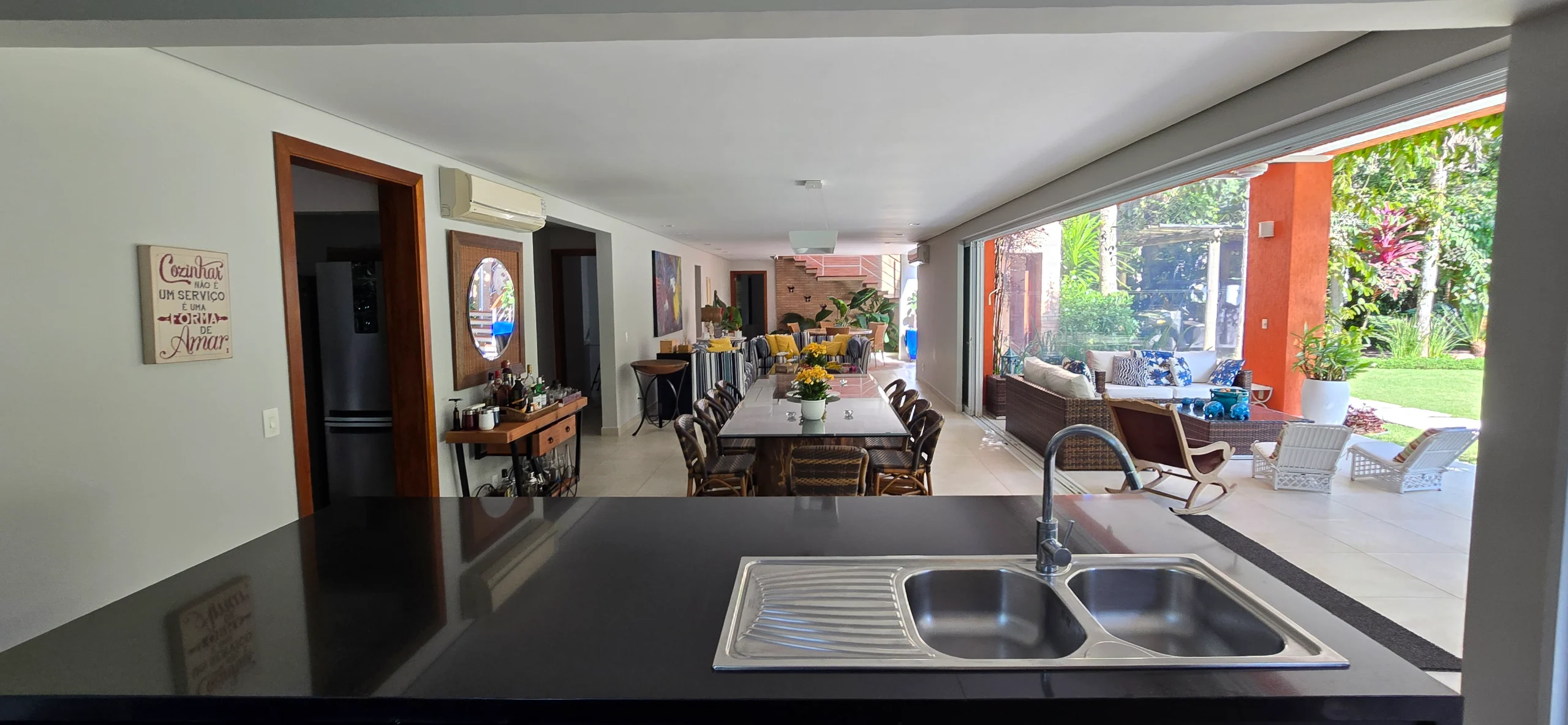 Casa a Venda Praia de Iporanga e Aluguel Temporada Condominio Iporanga Guarujá