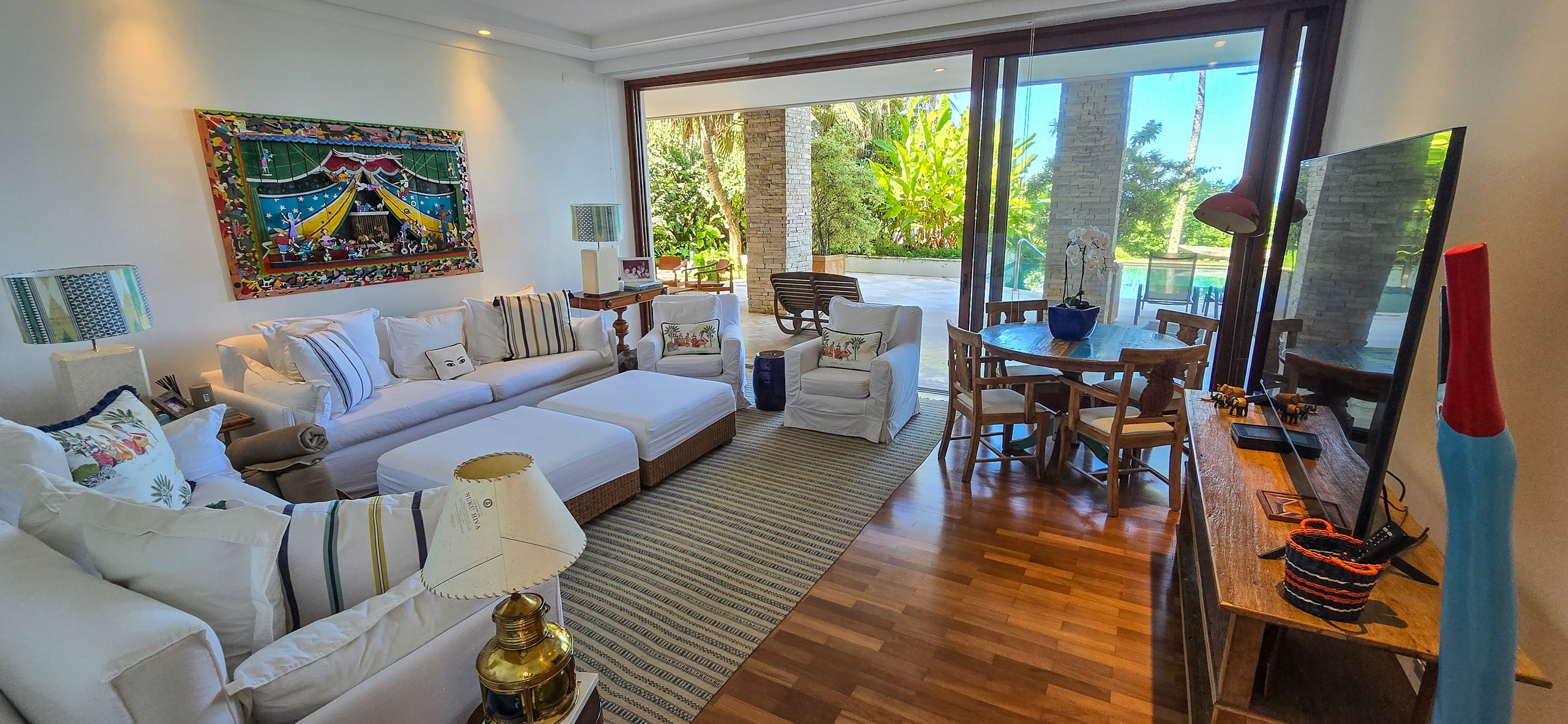 Casa Pé na Areia Aluguel no Condominio Taguaiba Guarujá