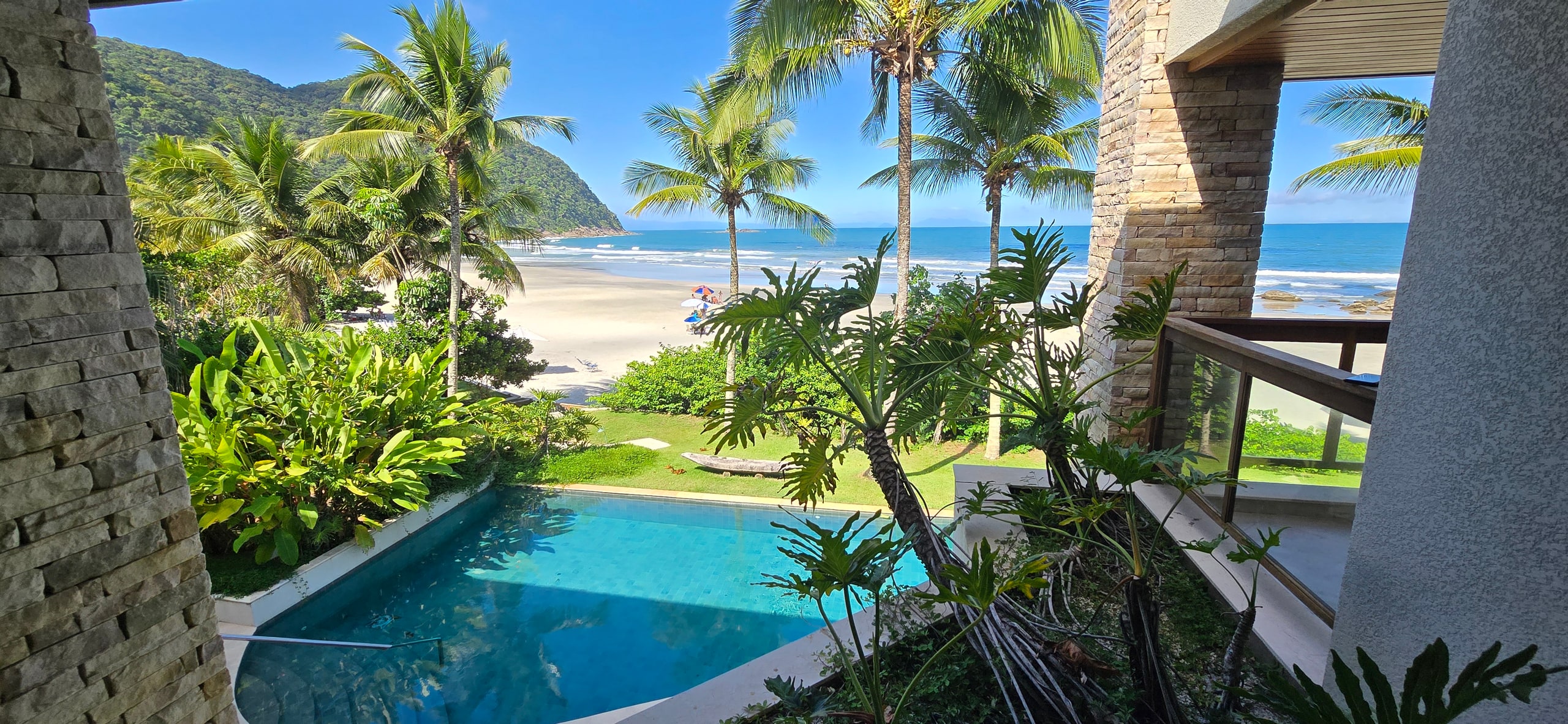 Casa Pé na Areia Aluguel no Condominio Taguaiba Guarujá
