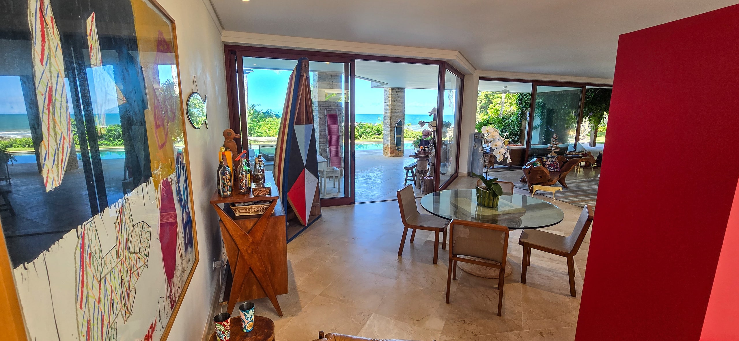 Casa Pé na Areia Aluguel no Condominio Taguaiba Guarujá