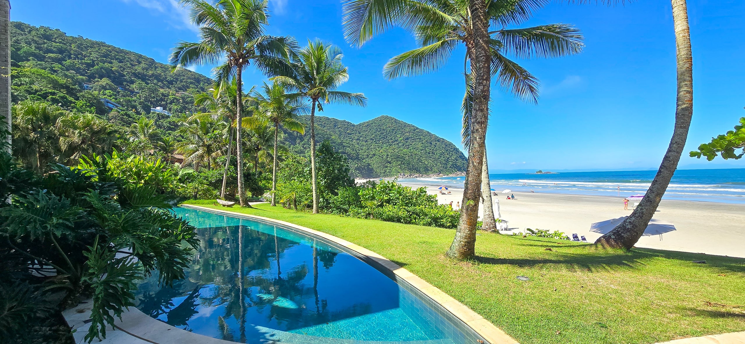Casa Pé na Areia Aluguel no Condominio Taguaiba Guarujá