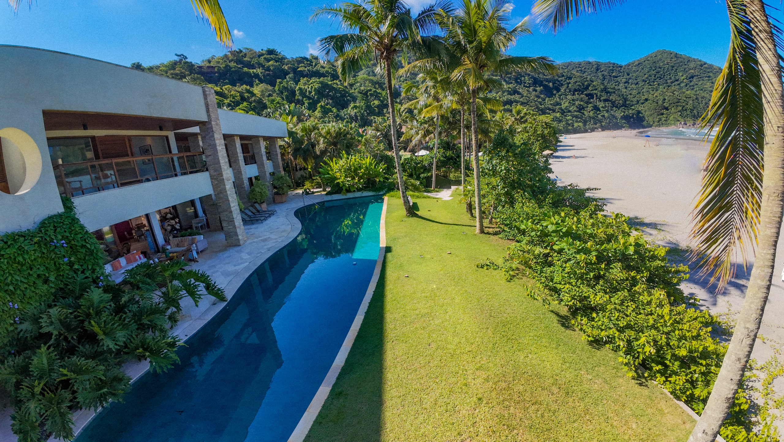 Casa Pé na Areia Aluguel no Condominio Taguaiba Guarujá