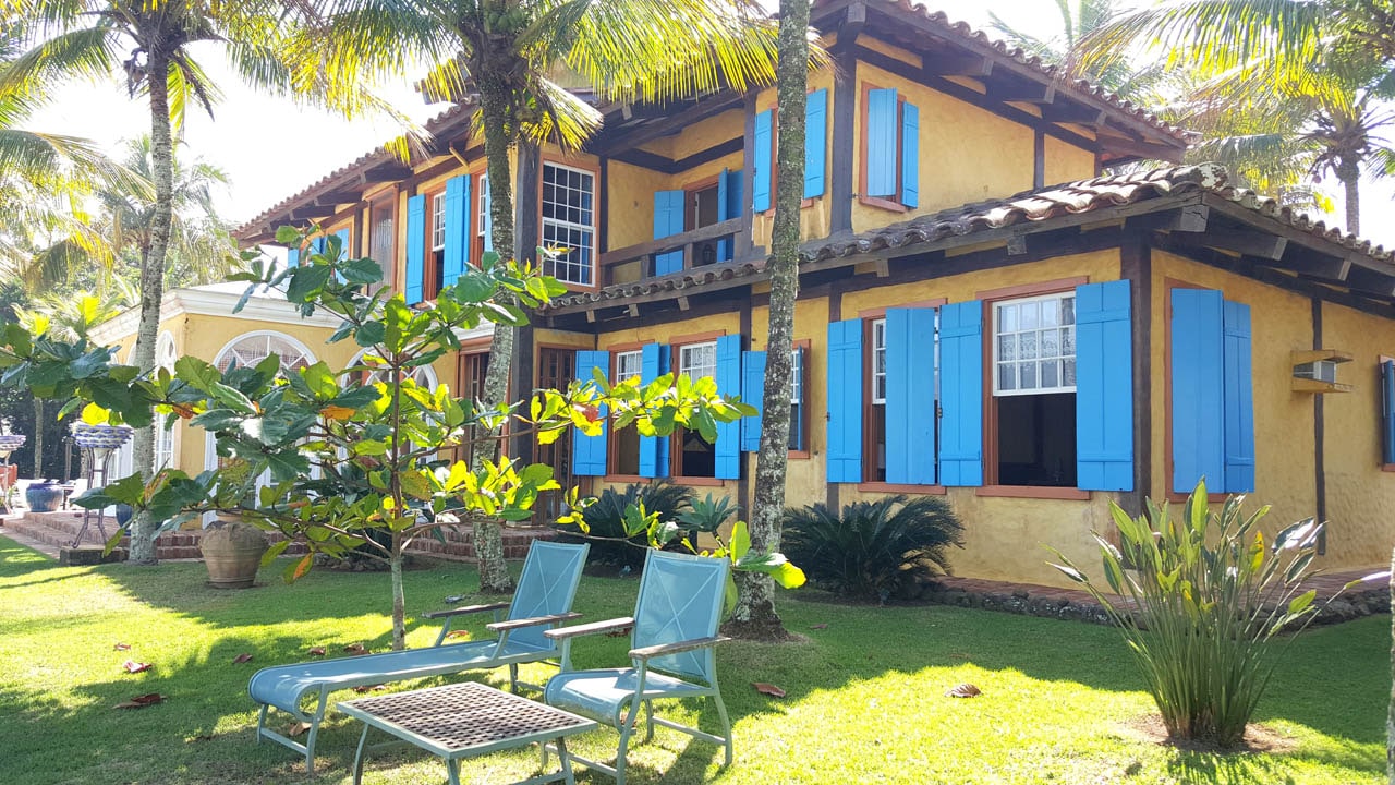 Casa Pé na Areia Condominio Iporanga Guarujá