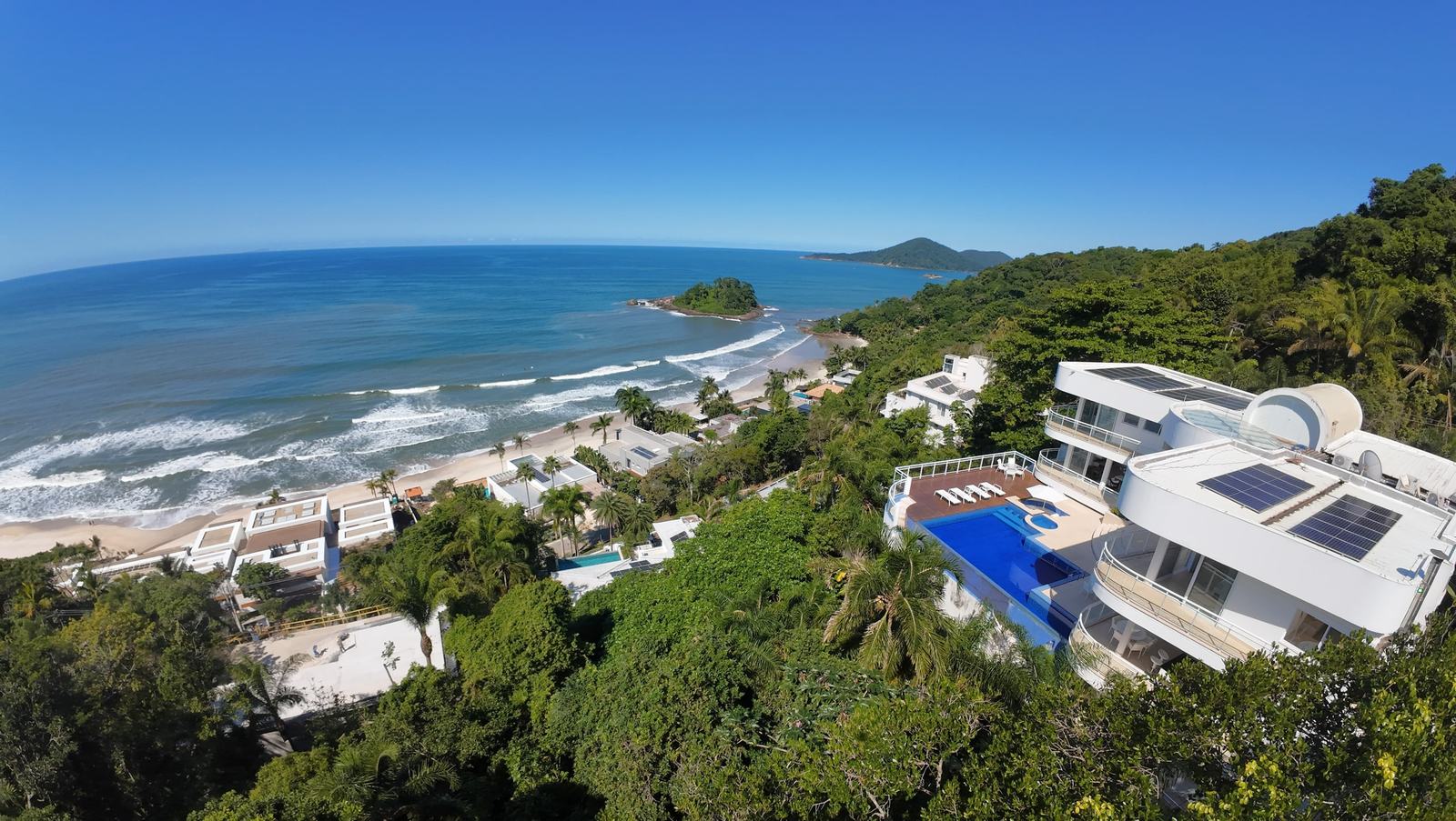 Aerea Casa a venda Condominio Tijucopava Vista Mar Praia Tijucopava Imoveis Venda (1)