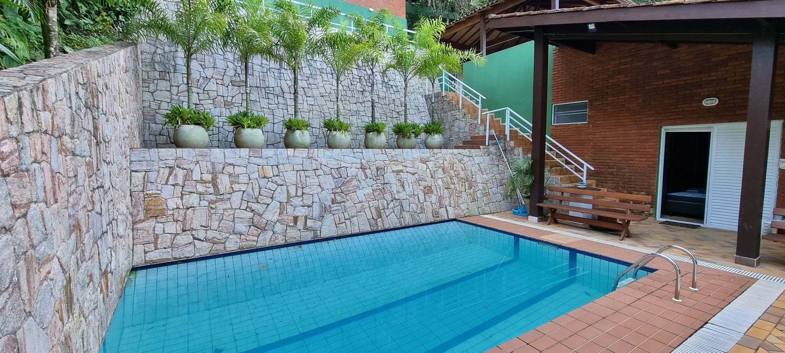 Fachada — São Pedro, Guarujá, à venda, Casa
