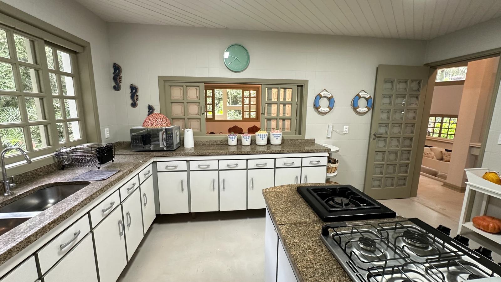 Área de serviço 3 — Iporanga, Guarujá, para locação, Casa