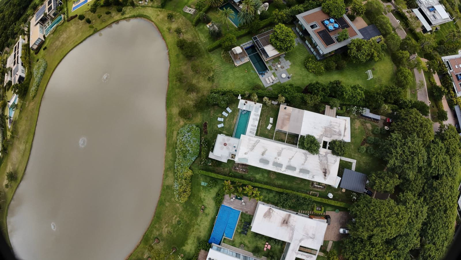 Vista aérea 1 — Fazenda Boa Vista, Iperó, à venda, Casa