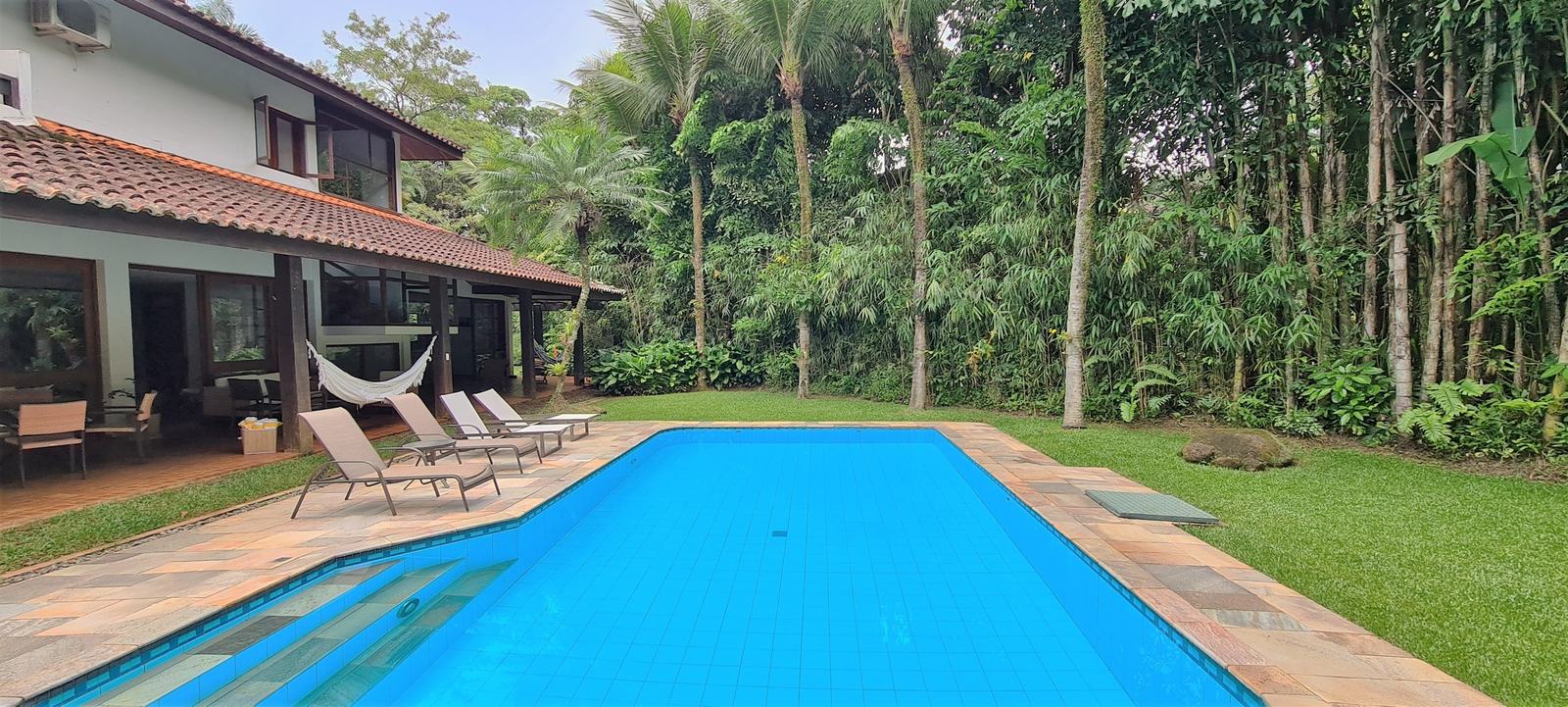 Área externa 8 — Iporanga, Guarujá, à venda e para locação, Casa