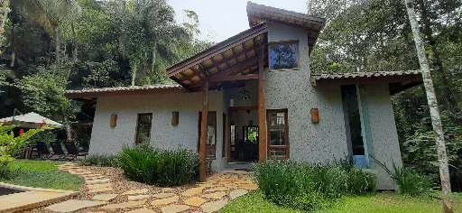 Fachada — São Pedro, Guarujá, à venda, Casa