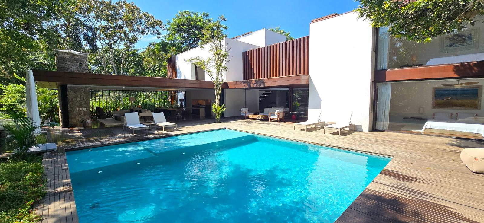 Fachada — Iporanga, Guarujá, à venda e para locação, Casa