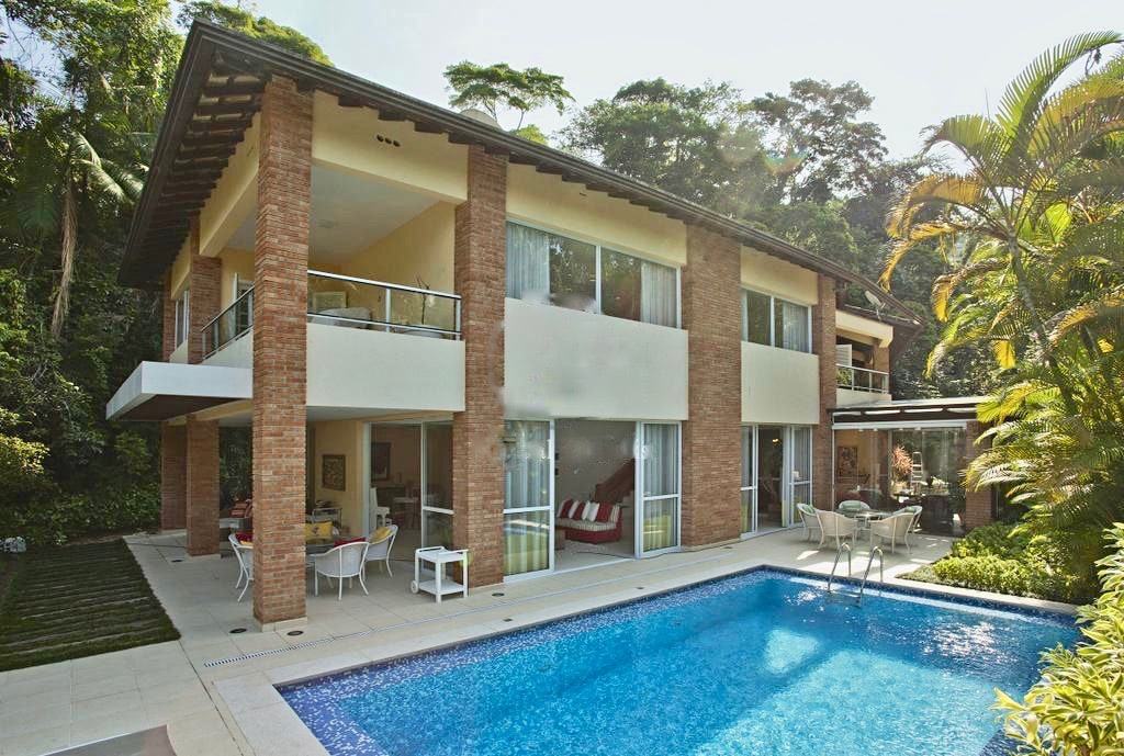 Fachada — São Pedro, Guarujá, à venda, Casa