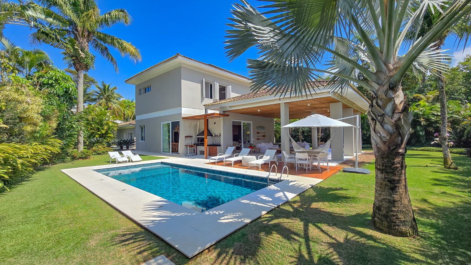 Fachada — Iporanga, Guarujá, à venda e para locação, Casa