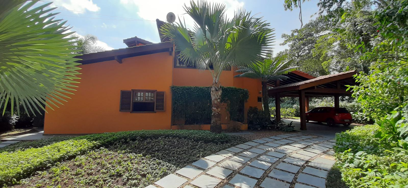 Área externa 19 — Iporanga, Guarujá, para locação, Casa
