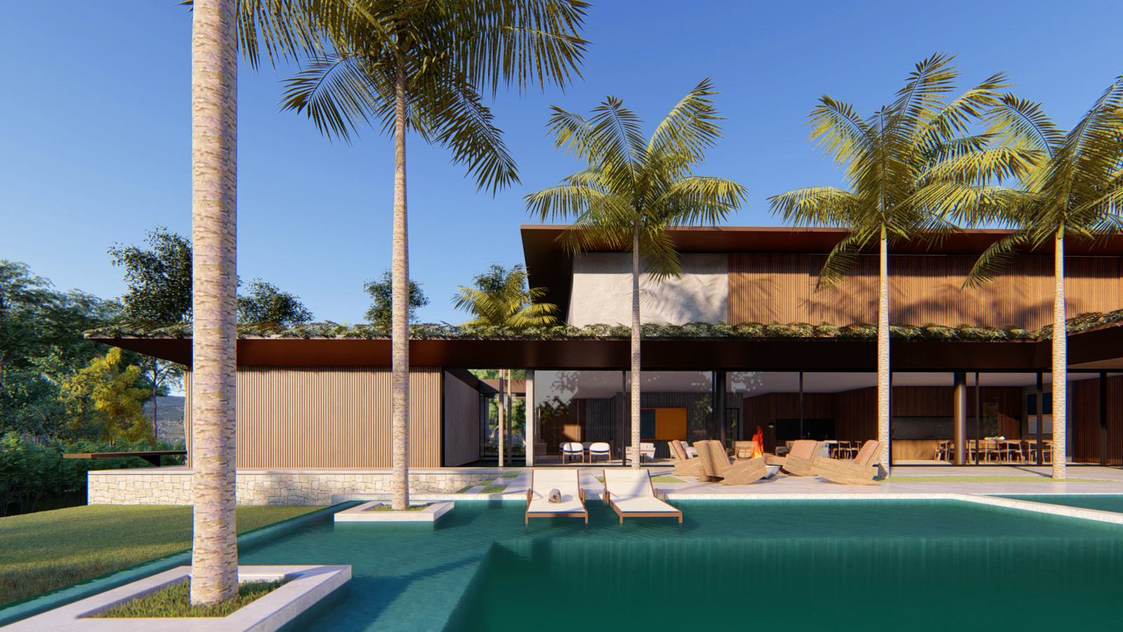 Casa em Construção na Fazenda Boa Vista à Venda - Projeto de Padovani Arquitetos