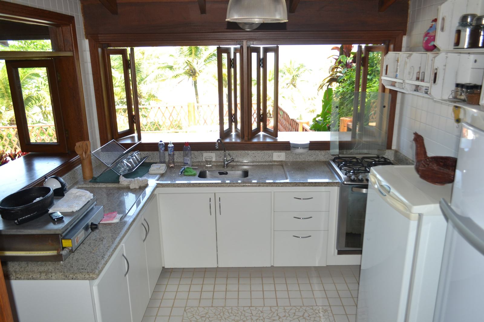 Área de serviço — Taguaíba, Guarujá, à venda e para locação, Casa