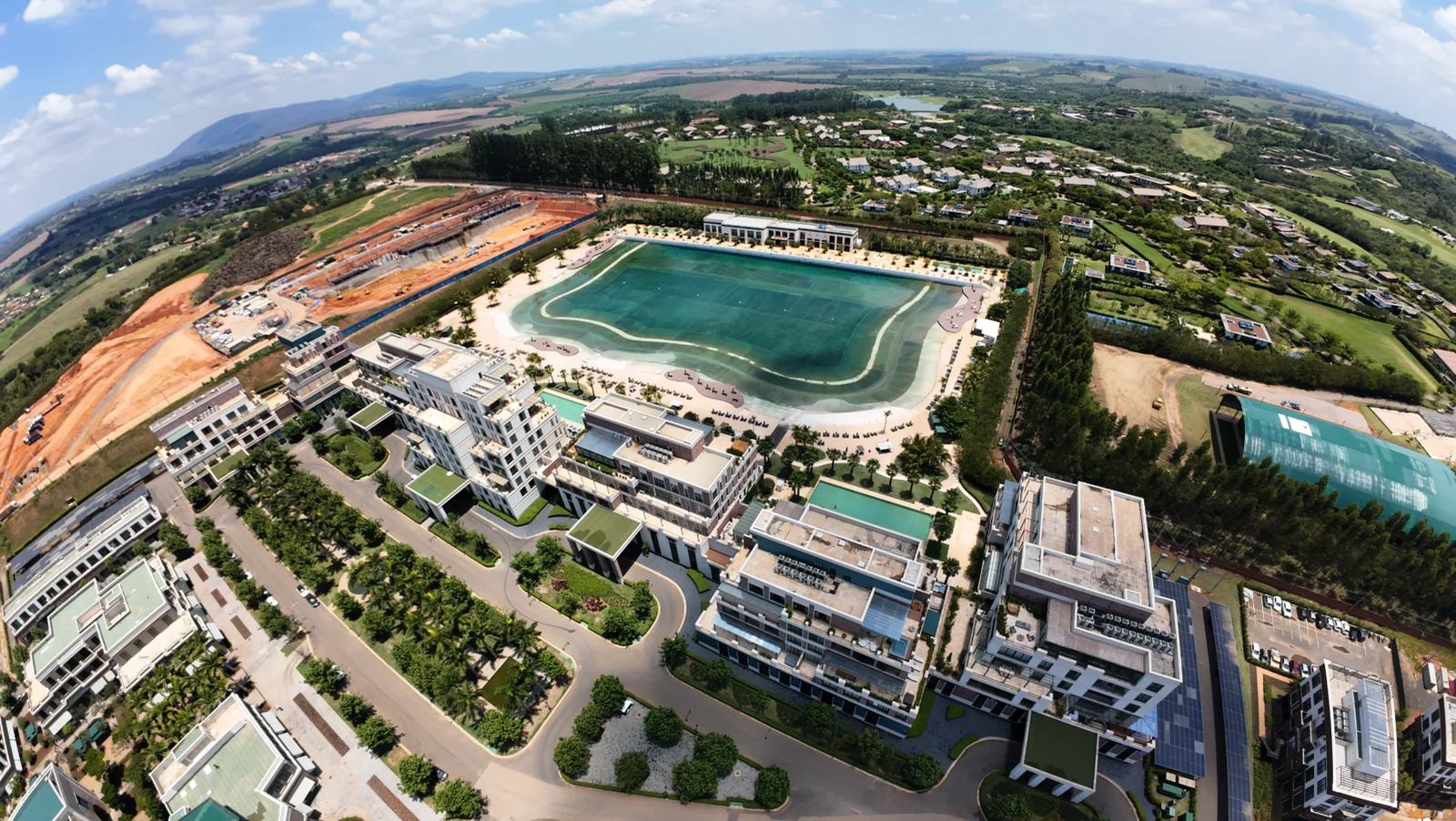Vista aérea 1 — Boa Vista Village, Porto Feliz, à venda, Apartamento