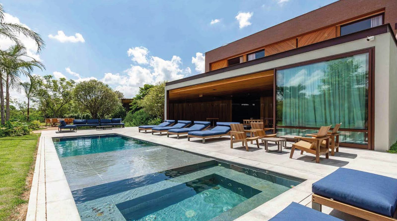 Fachada — Fazenda Boa Vista, Porto Feliz, para locação, Casa