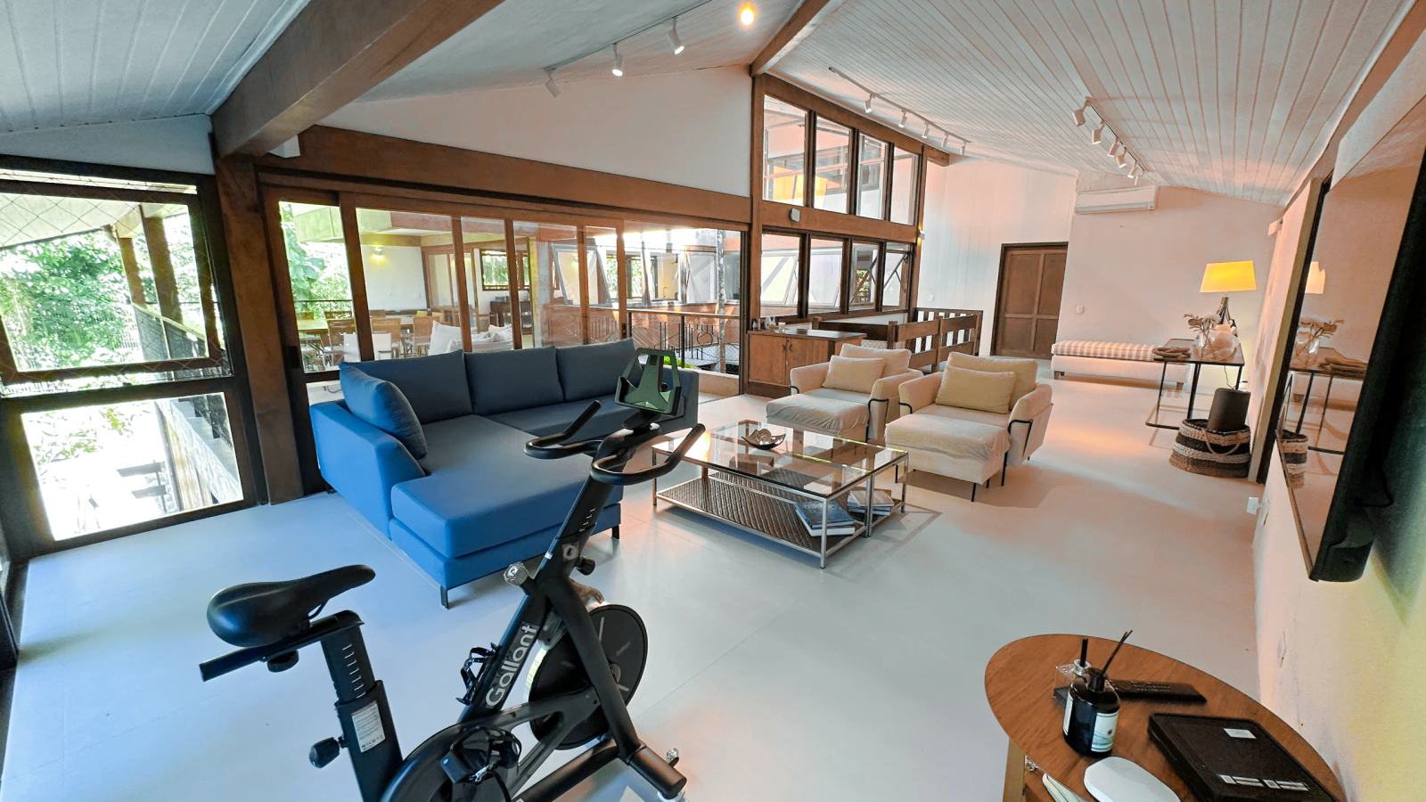 Villa 207 - Aluguel Temporada - Ambiente social integrado ideal para reunir família e amigos