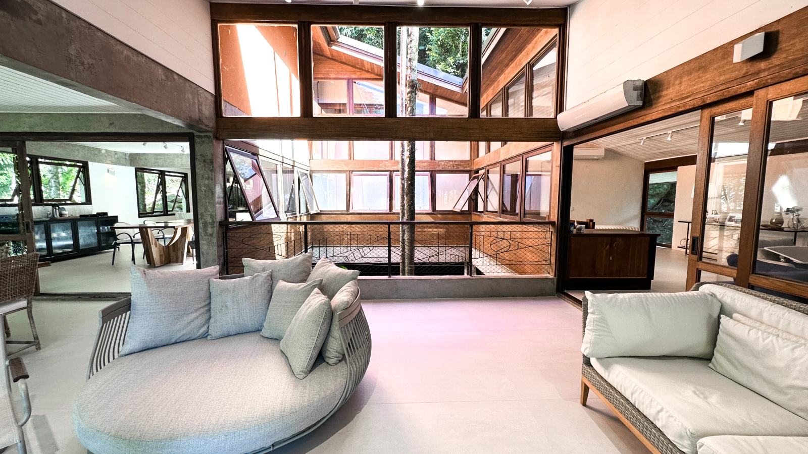 Villa 207 - Aluguel Temporada - Ambiente externo coberto ideal para descanso e convivência