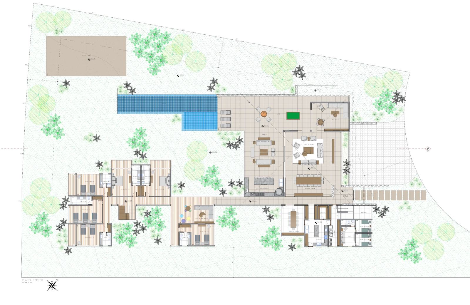 Projeto Casa venda Village Boa Vista em Porto Feliz - Projeto Planta